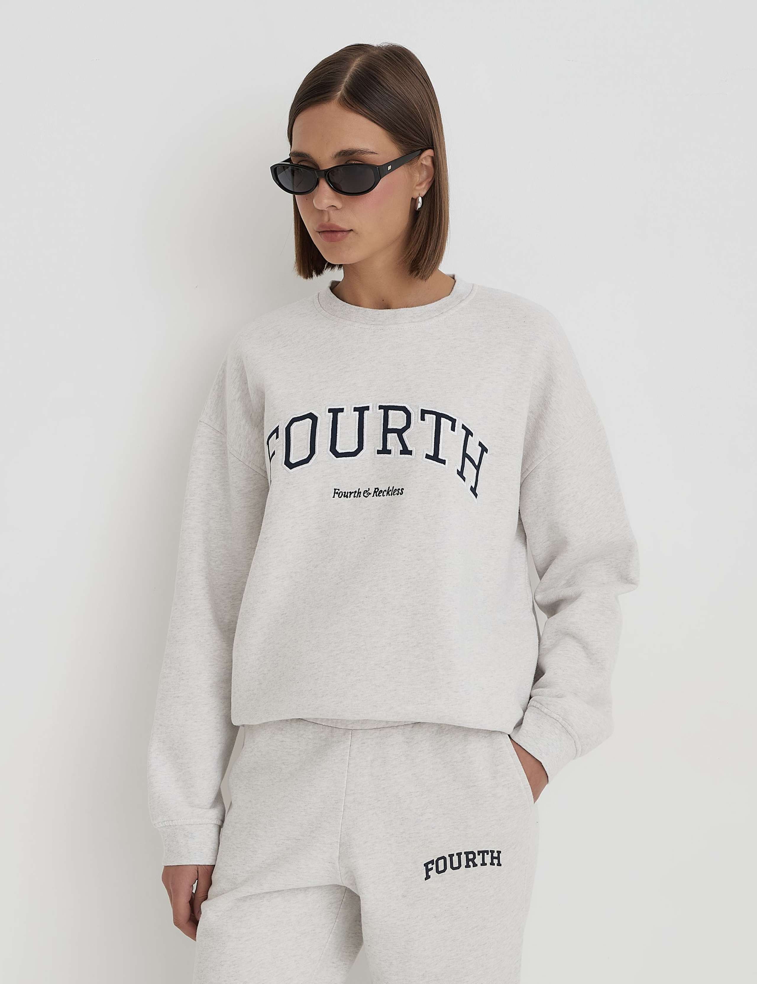 Pure Cotton Fourth Slogan Sweatshirt 1 of 4