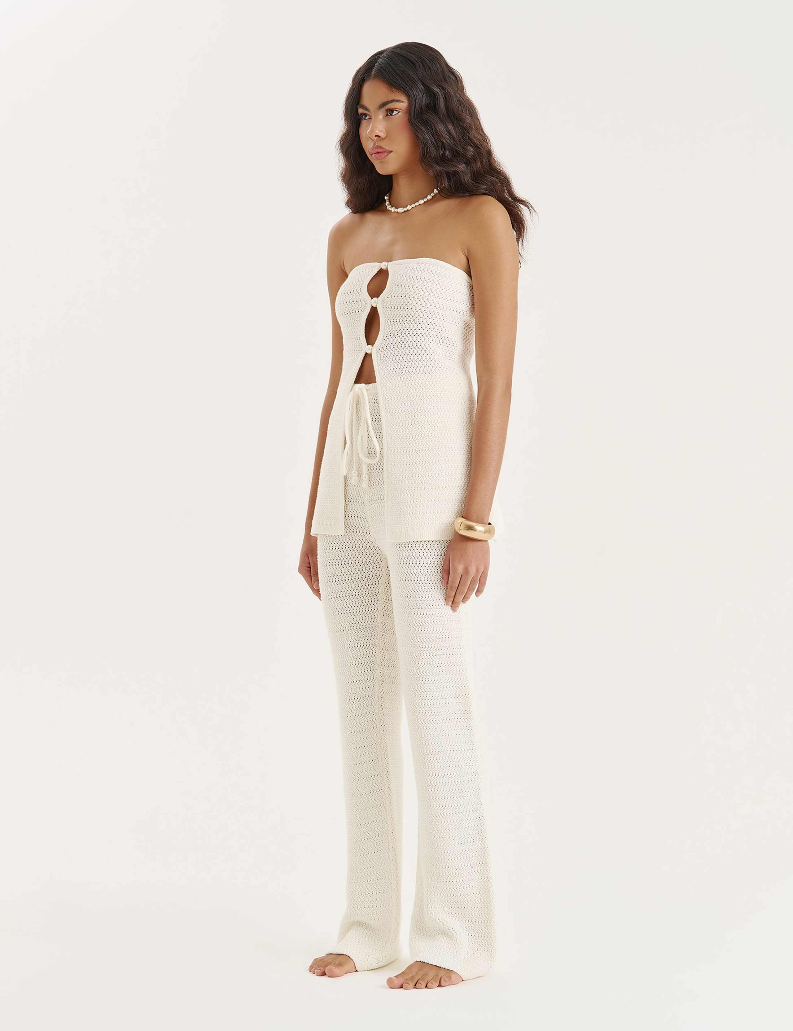 Cotton Rich Knitted Trousers 2 of 4