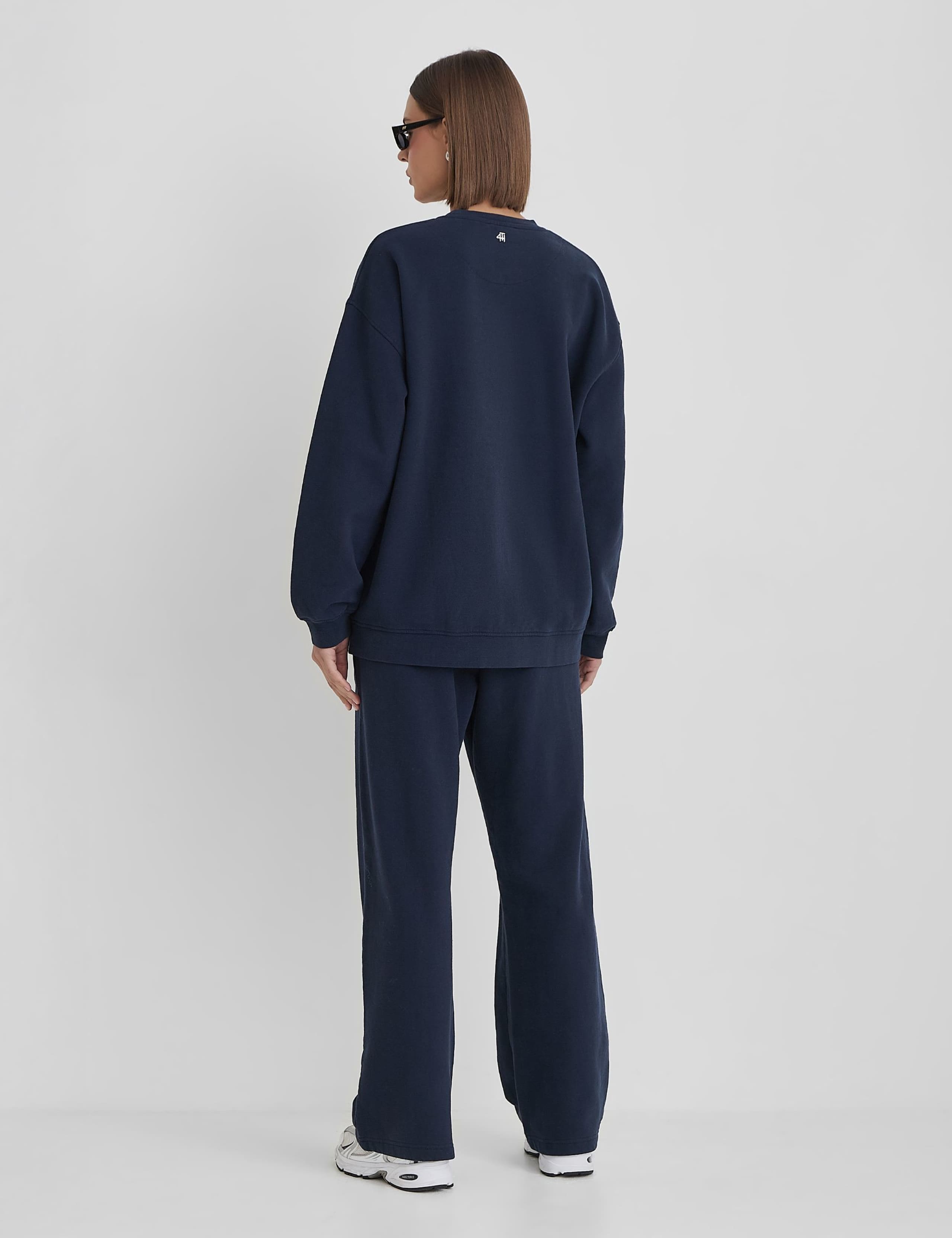 Pure Cotton Soho Slogan Relaxed Sweatshirt 3 of 4