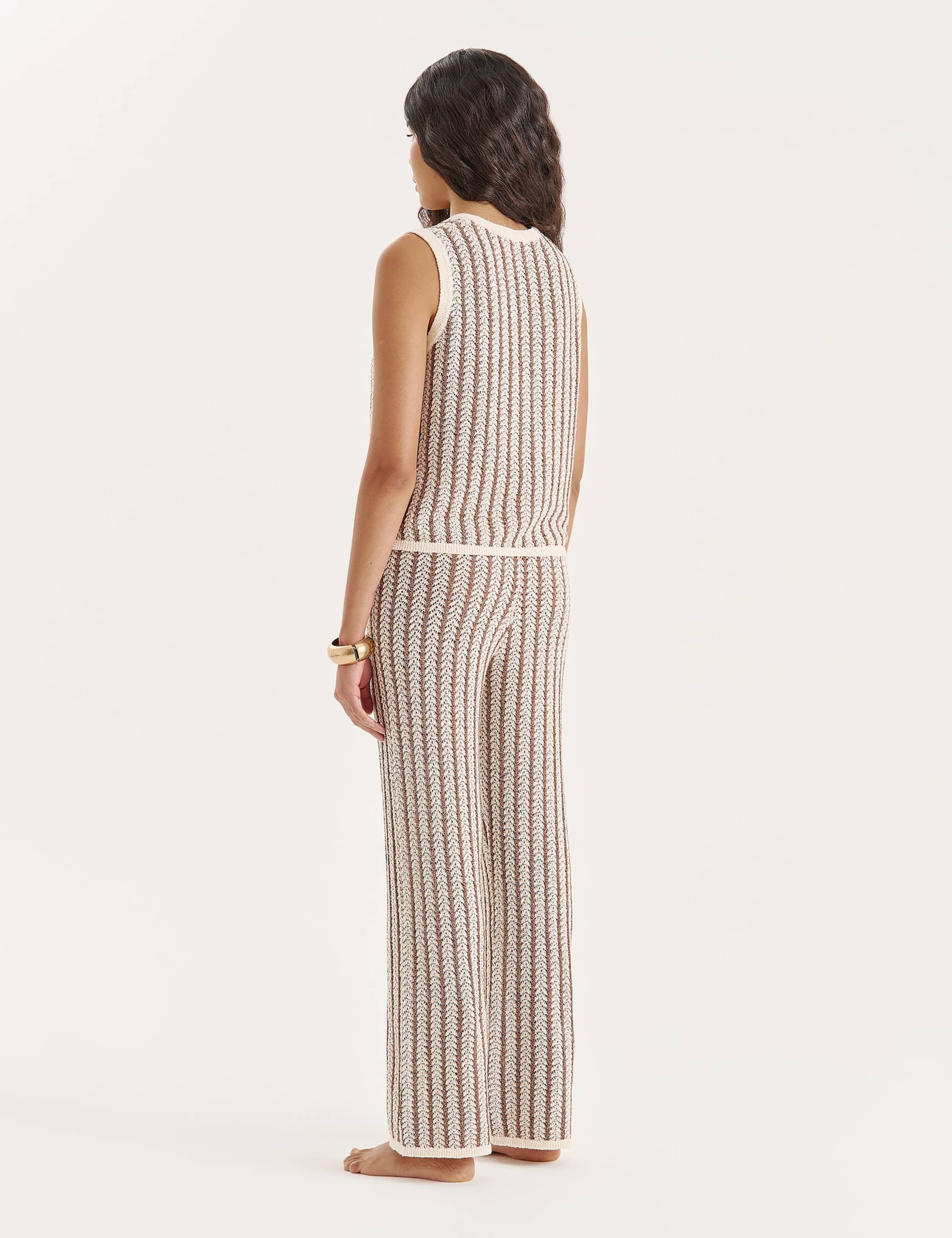 Striped Knitted Trousers 2 of 4