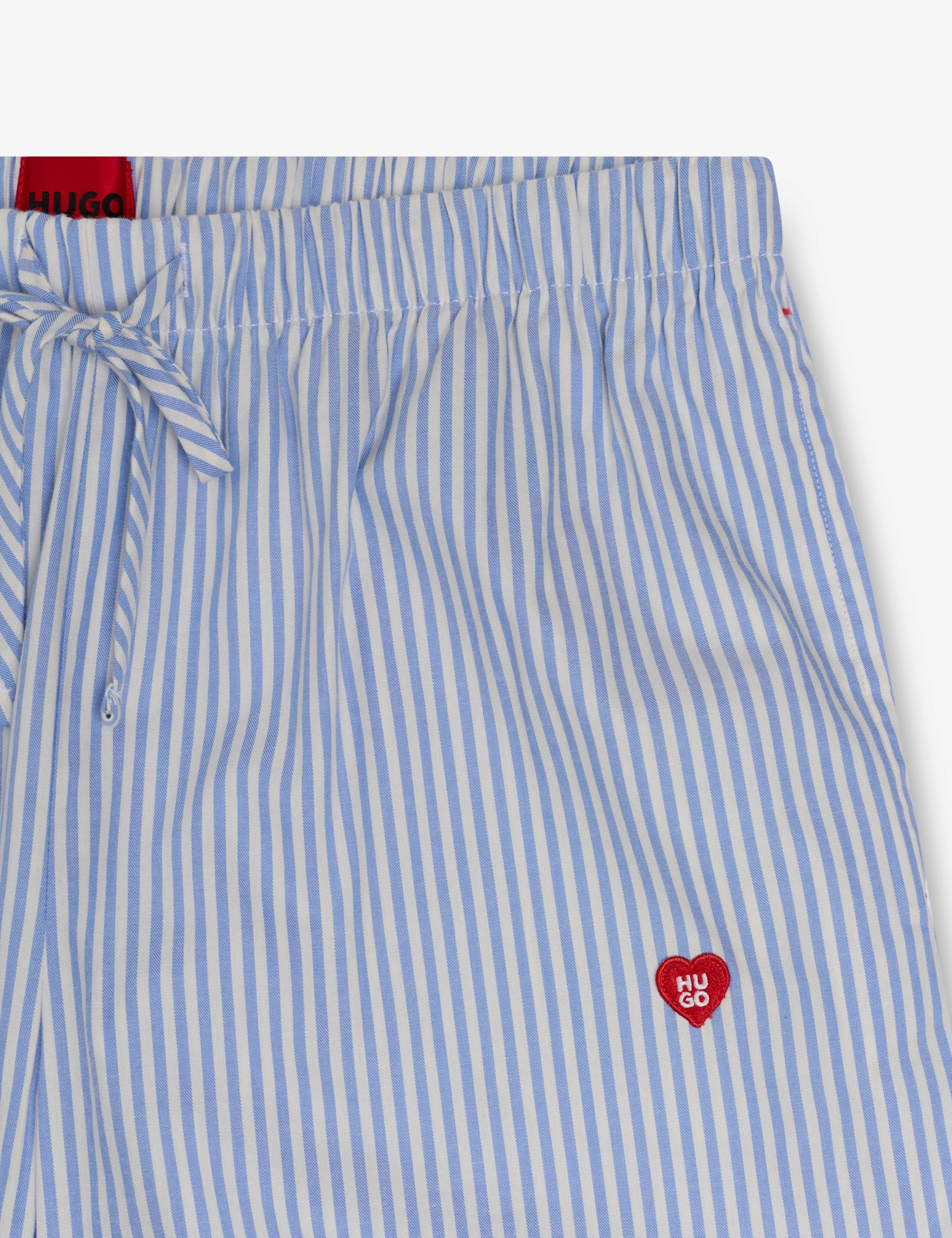 Cotton Rich Striped Pyjama Bottoms 2 of 4