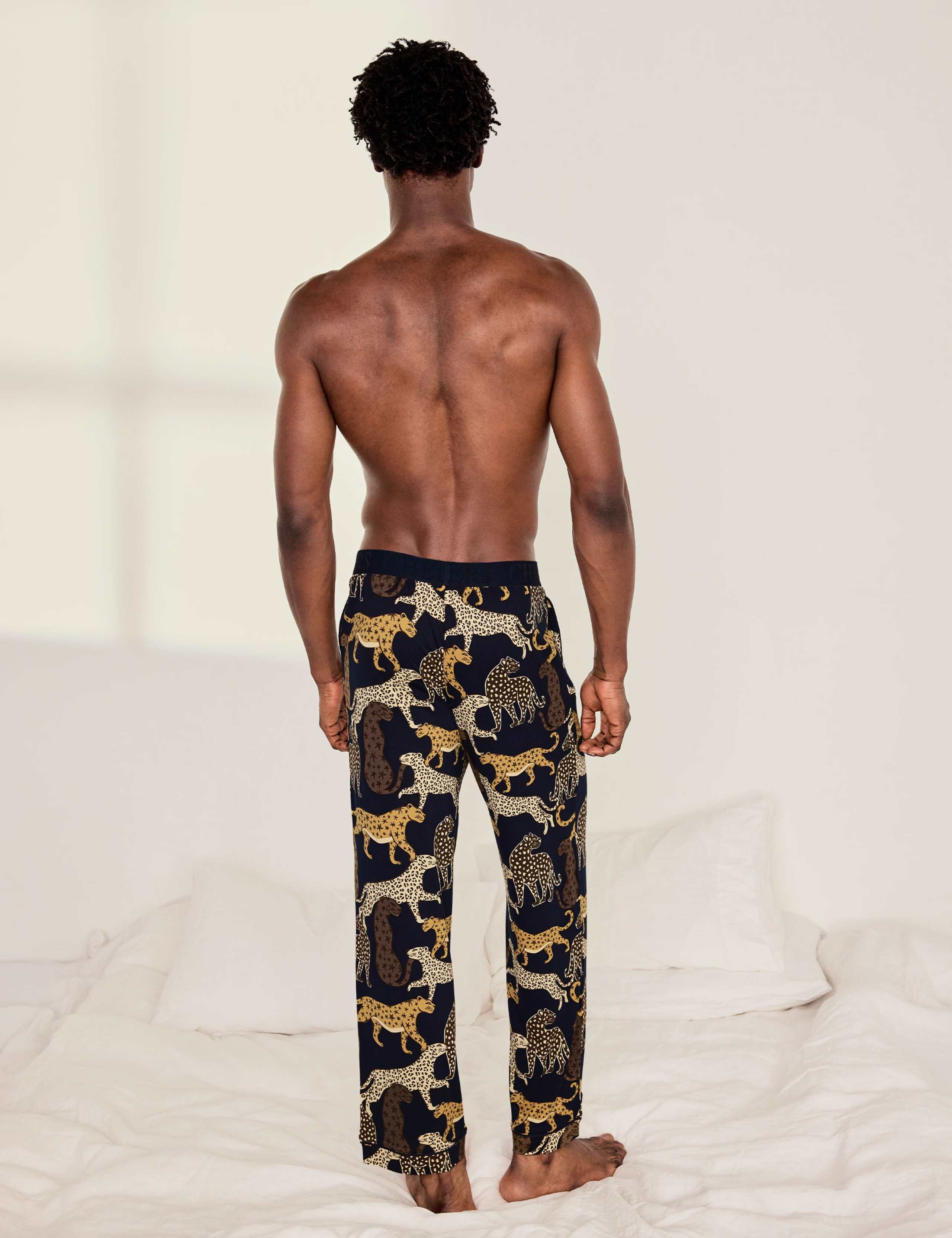 Jersey Leopard Print Pyjama Bottoms 2 of 5