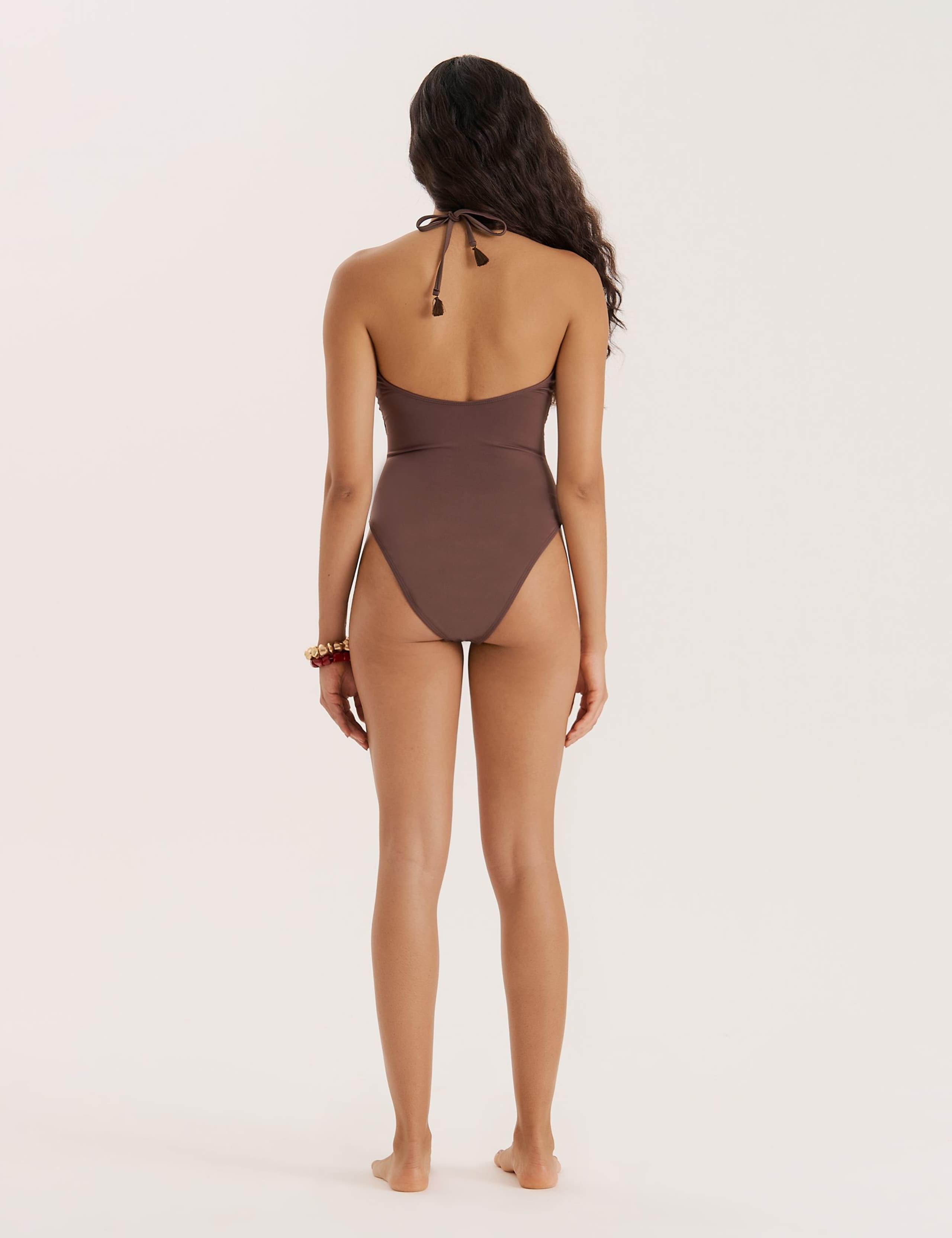 Cut Out Halterneck Swimsuit 3 of 5
