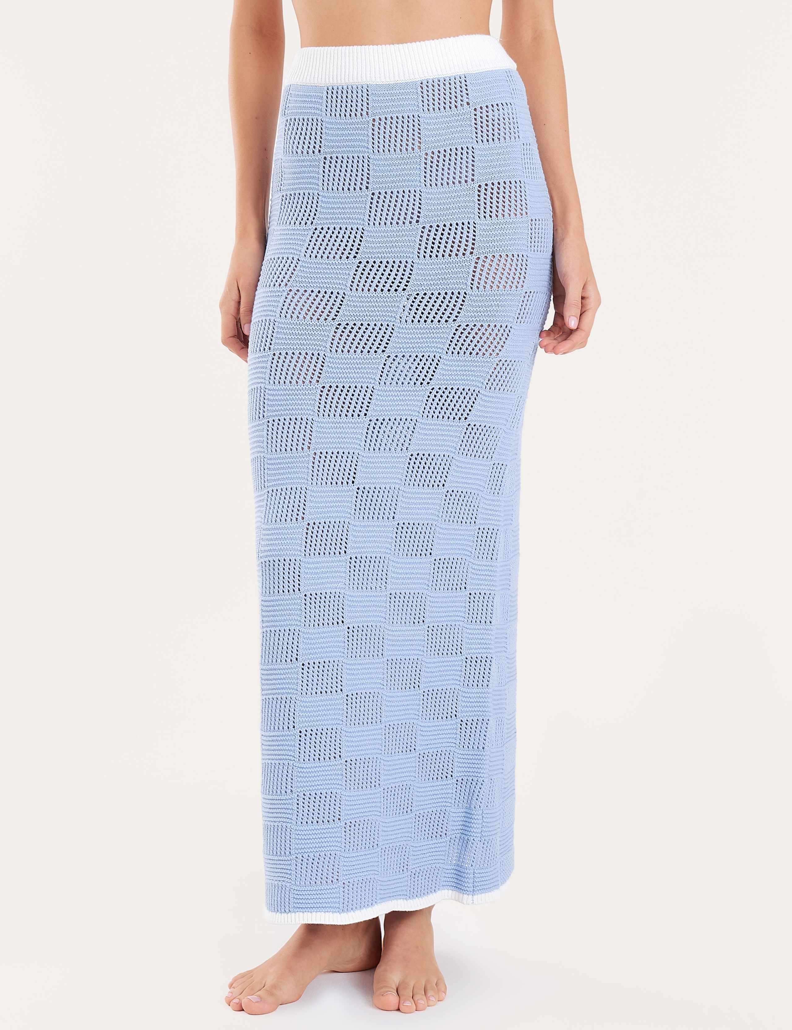 Cotton Blend Square Neck Crop Top 3 of 6