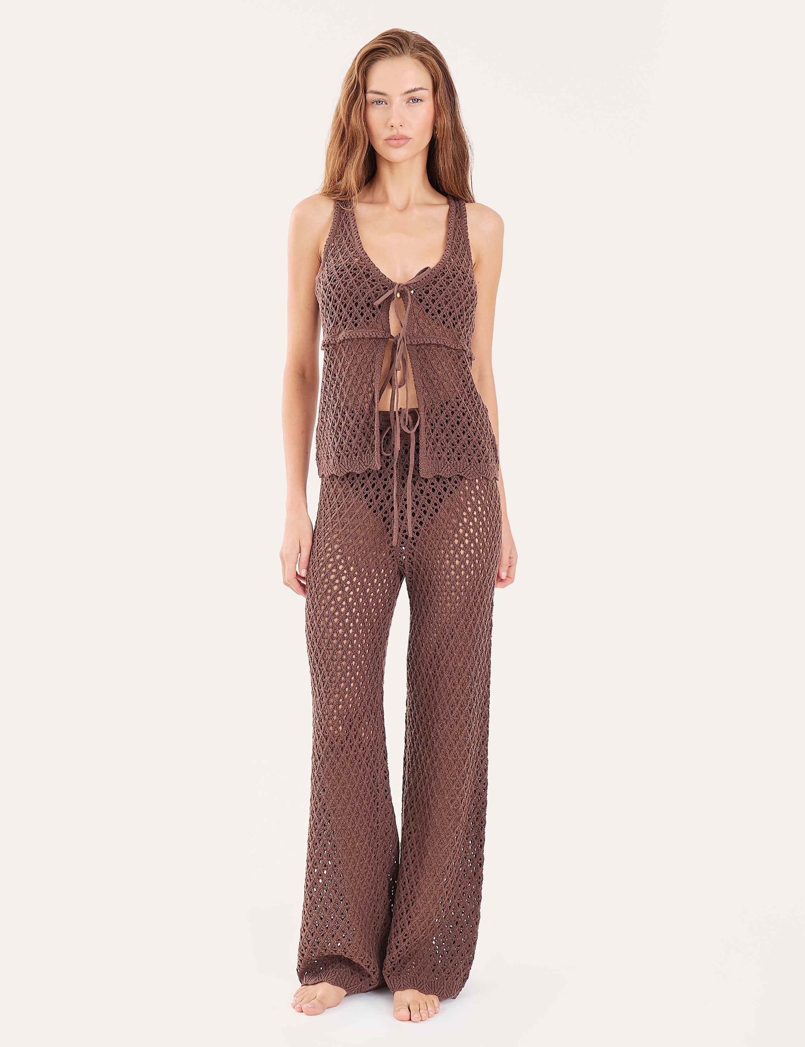 Cotton Rich Sweetheart Knitted Vest Top 6 of 6