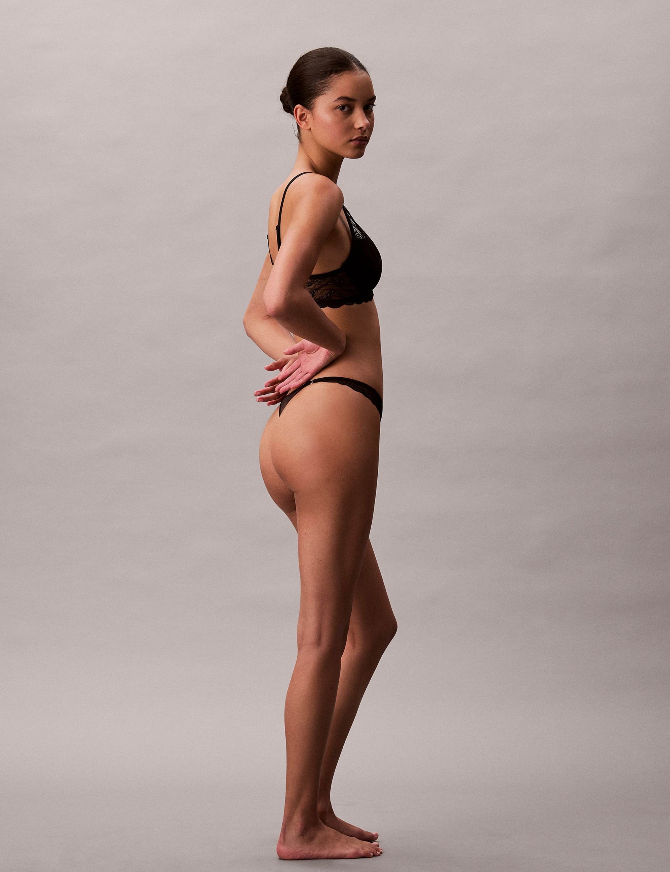 Sensual Stretch Lace Plunge Bra 6 of 6