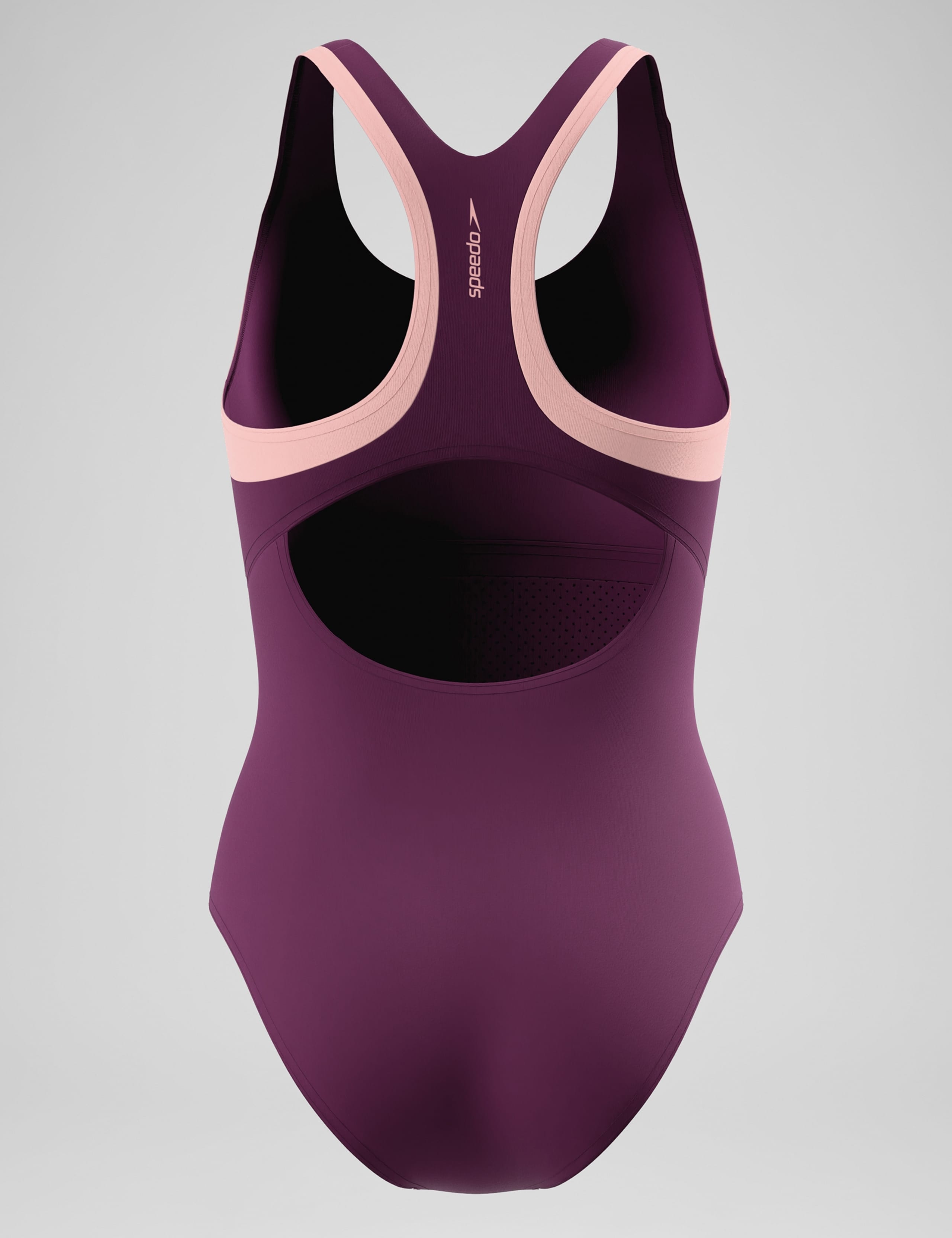 Colourblock Scoop Neck Racerback Swimsuit 5 of 5