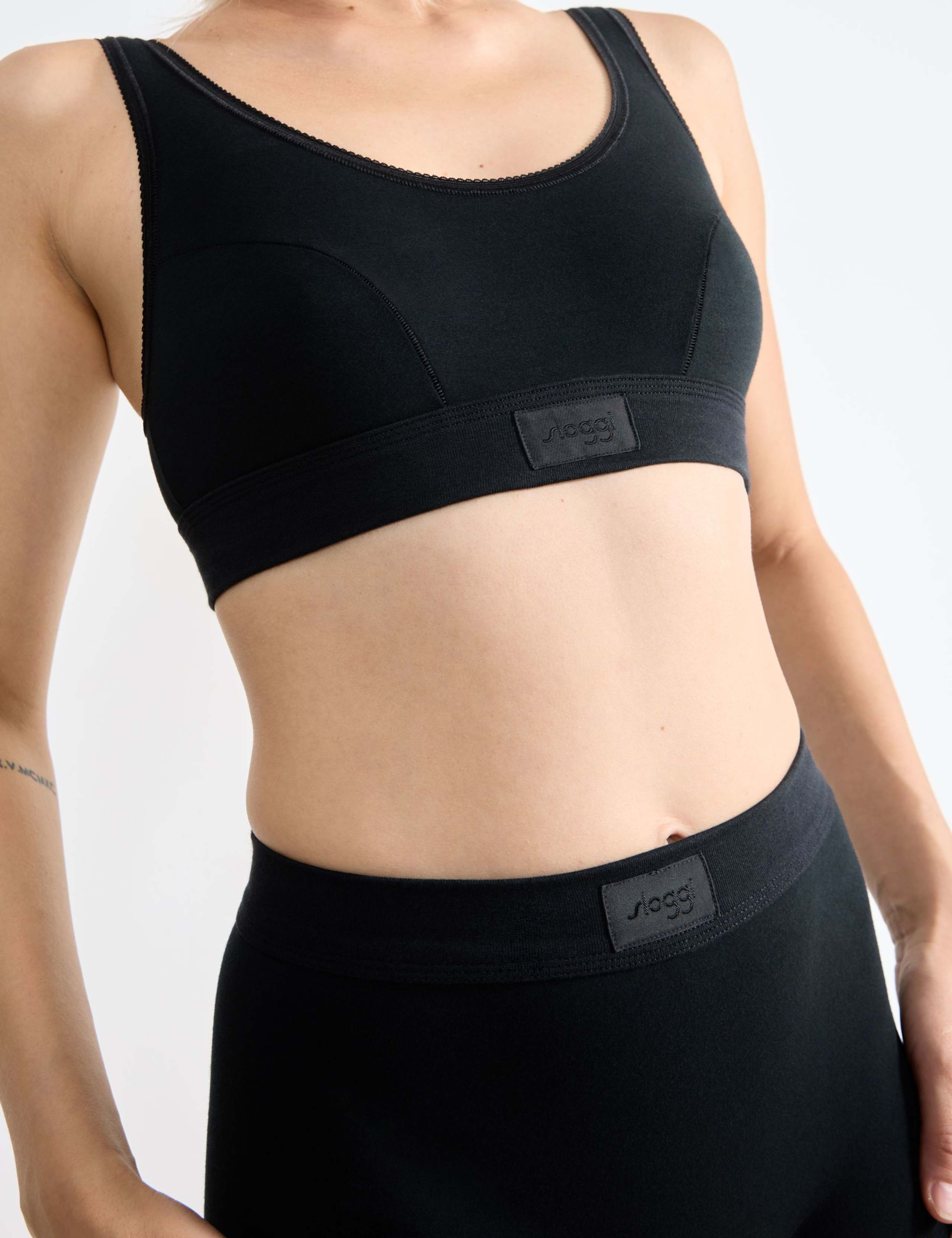 Double Comfort Cotton Rich Crop Top 4 of 7