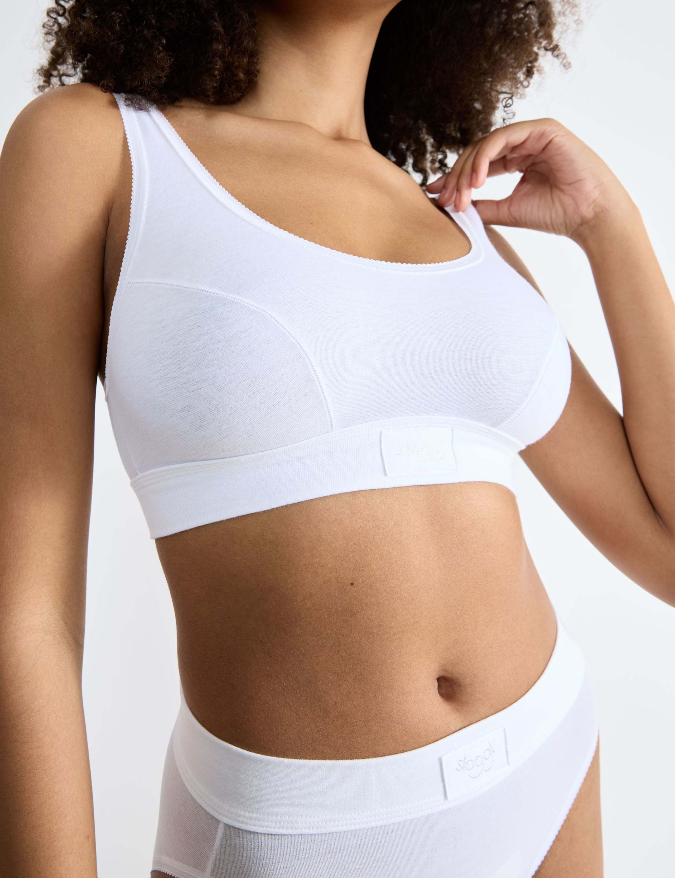 Double Comfort Cotton Rich Crop Top 4 of 7