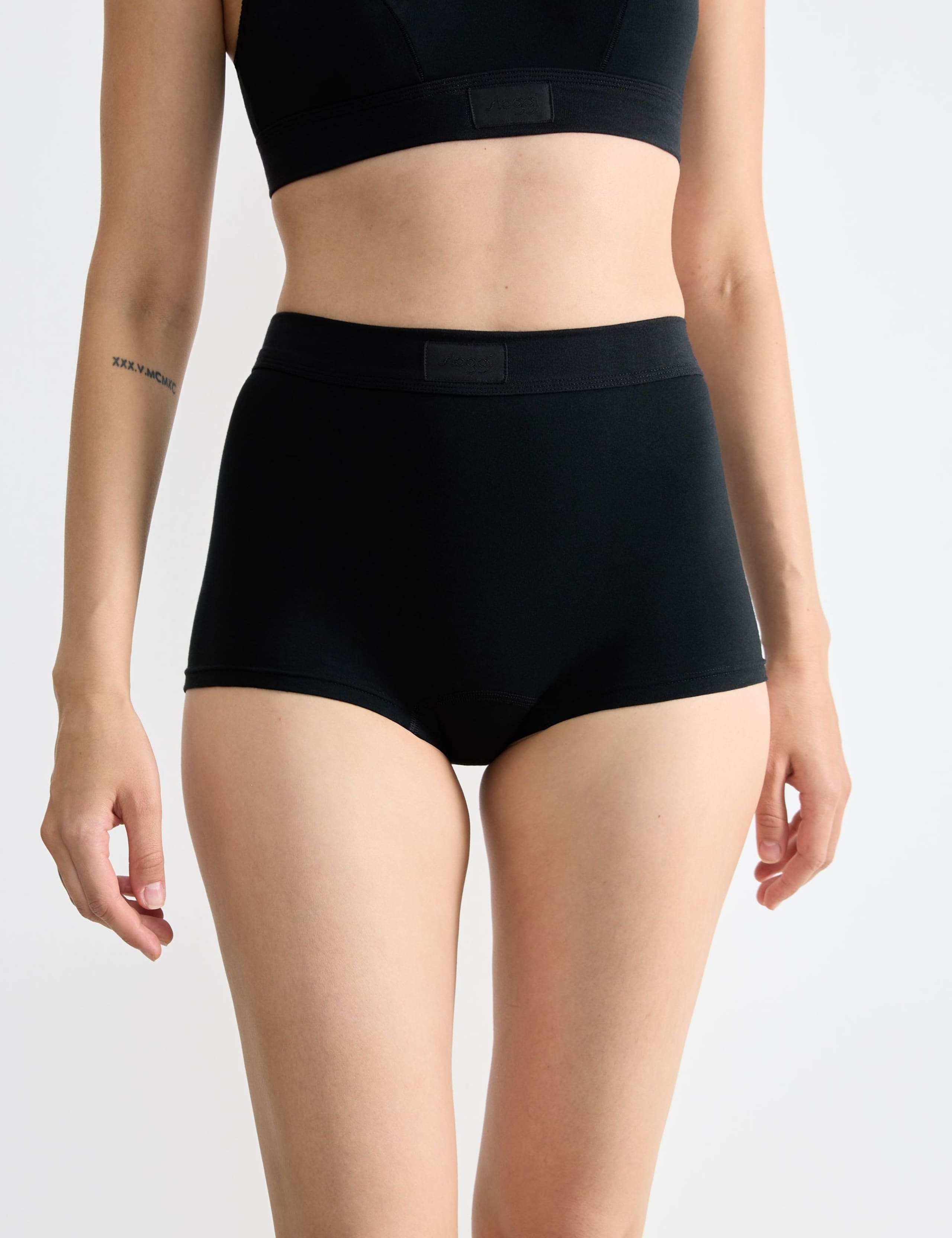 Double Comfort Cotton Rich High Rise Shorts 4 of 7