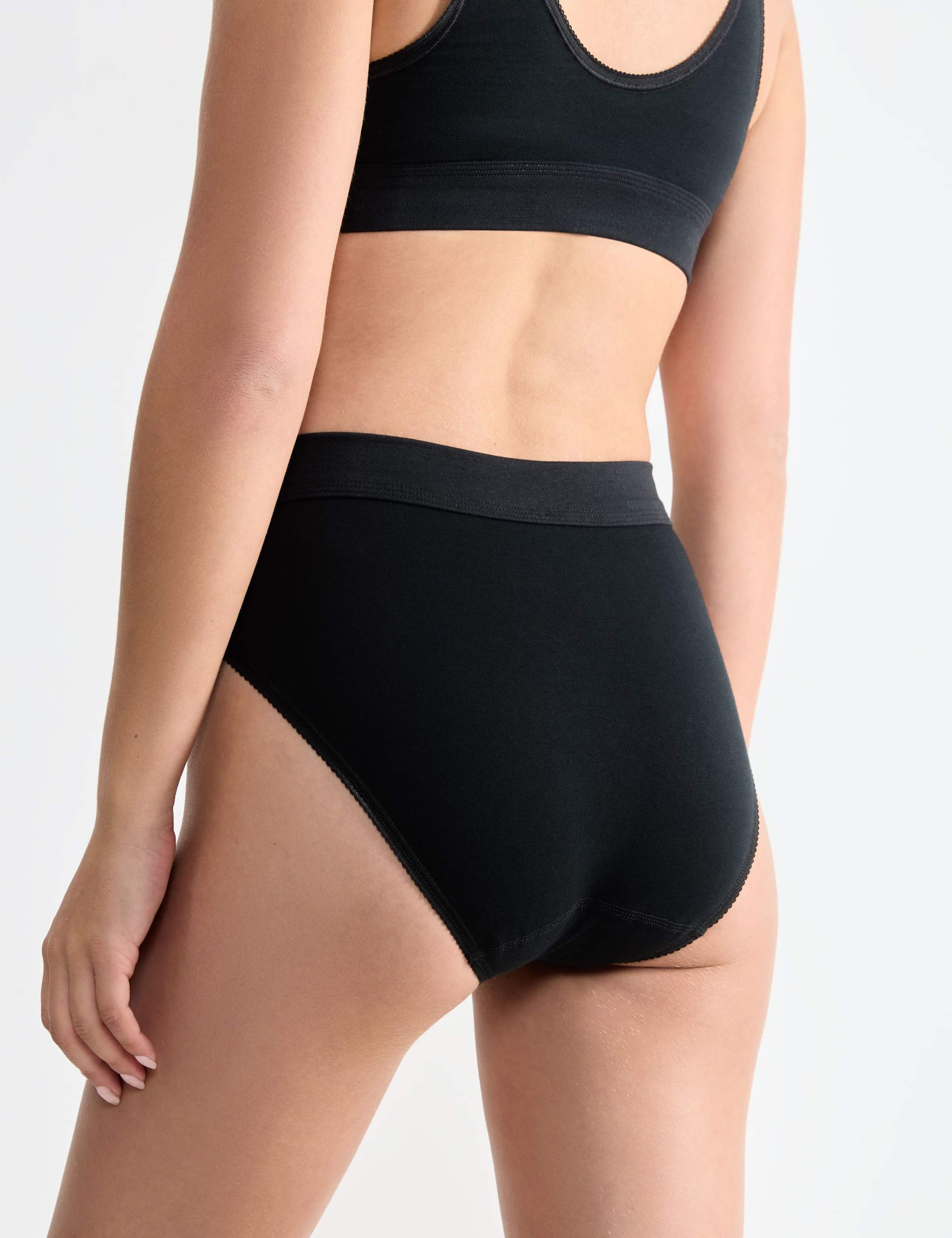 2pk Double Comfort Tai High Leg Knickers 5 of 8