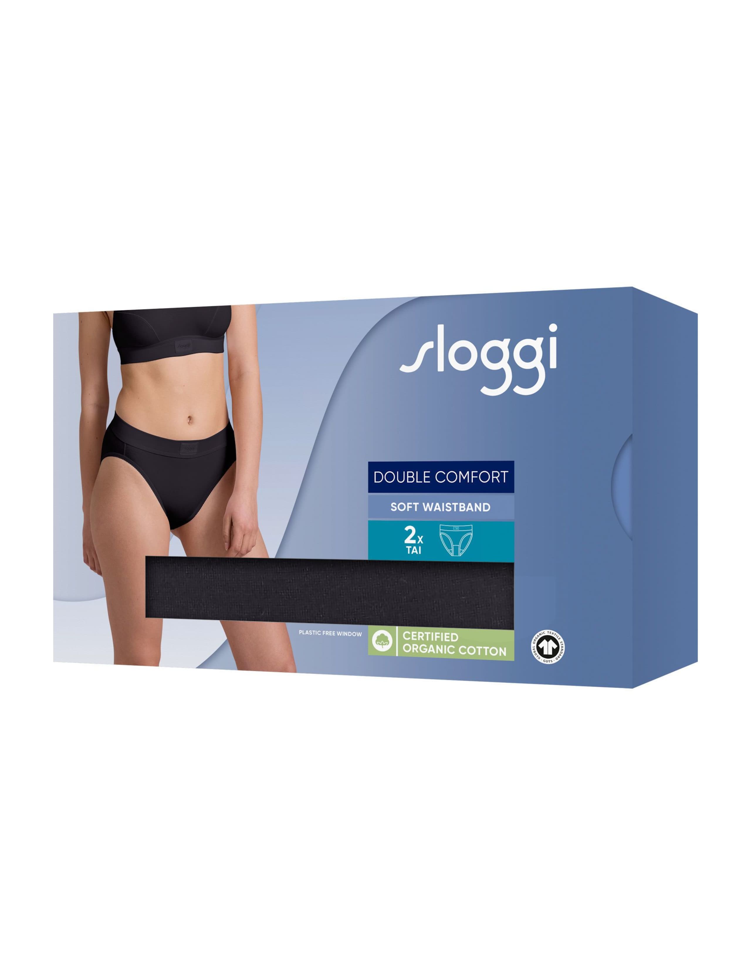 2pk Double Comfort Tai High Leg Knickers 8 of 8