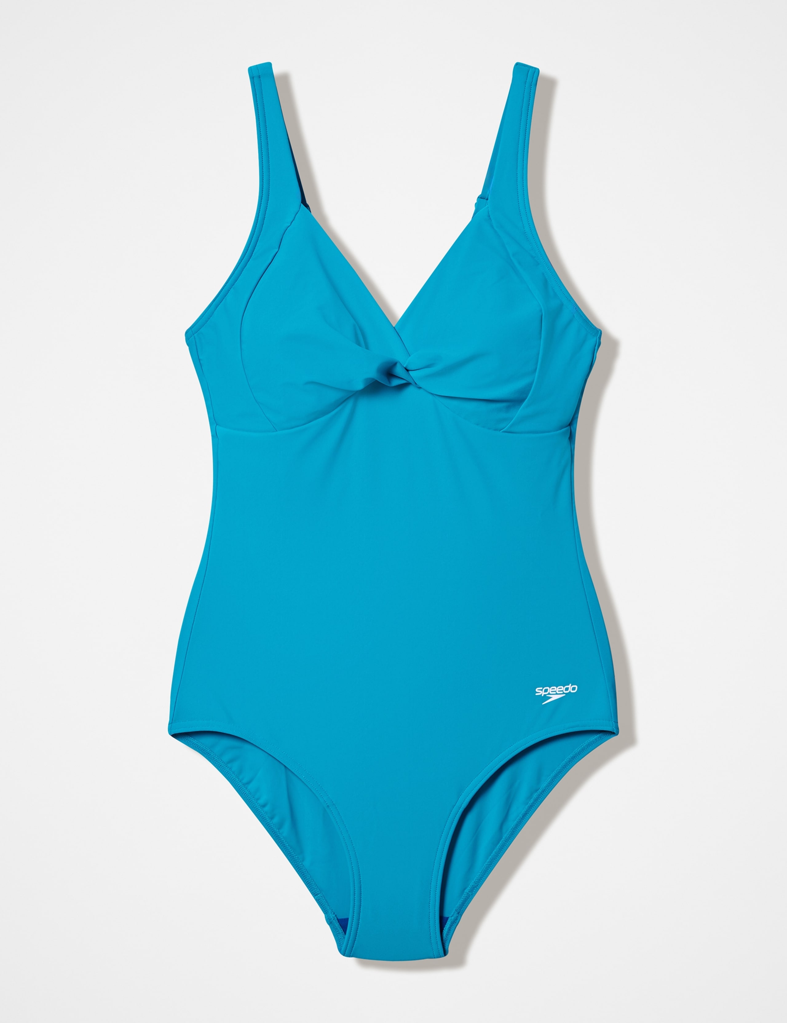 Solid Twist Front Swimsuit 2 of 9