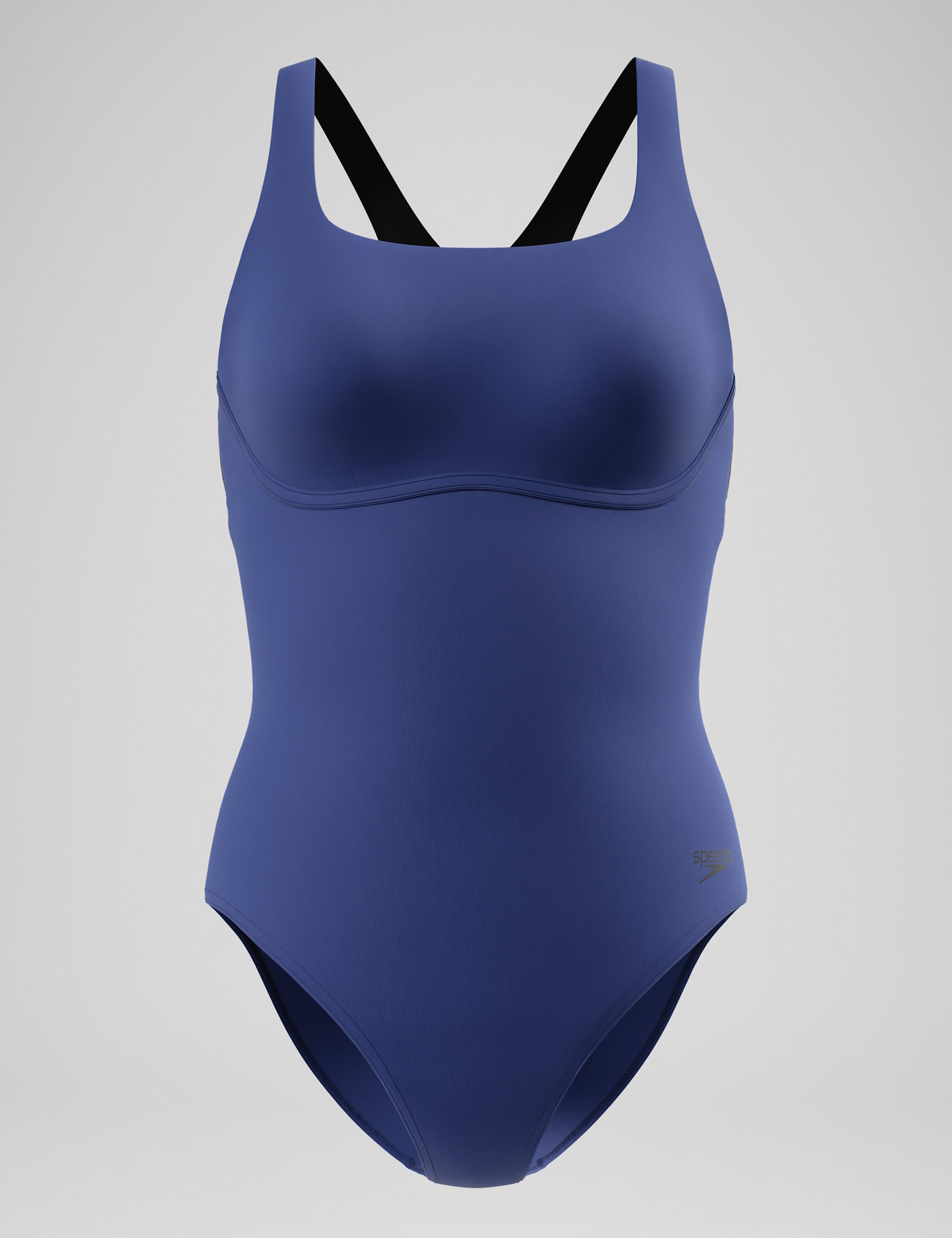 Solid Flex Band Swimsuit 2 of 6