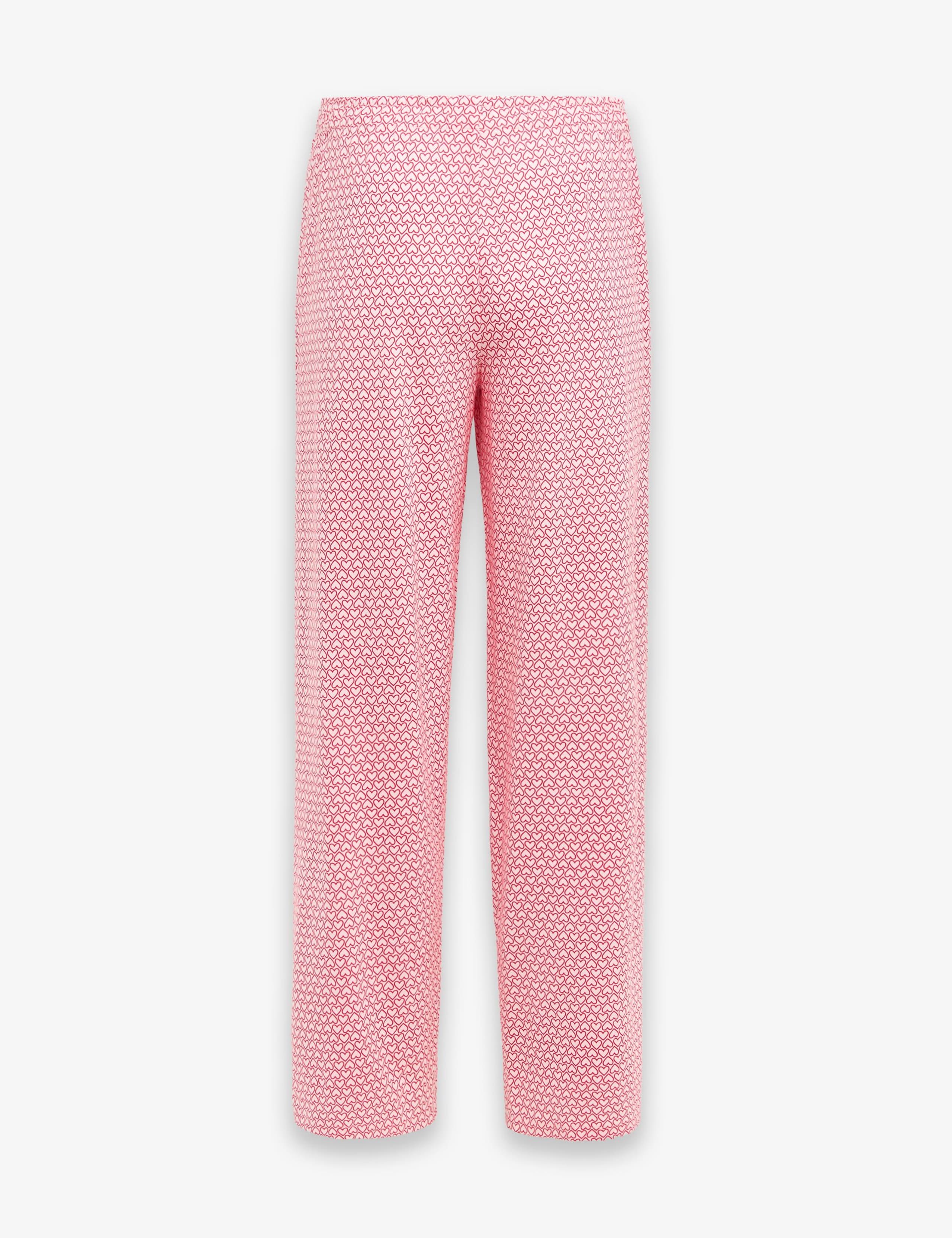 Cotton Blend Pyjama Bottoms 2 of 3