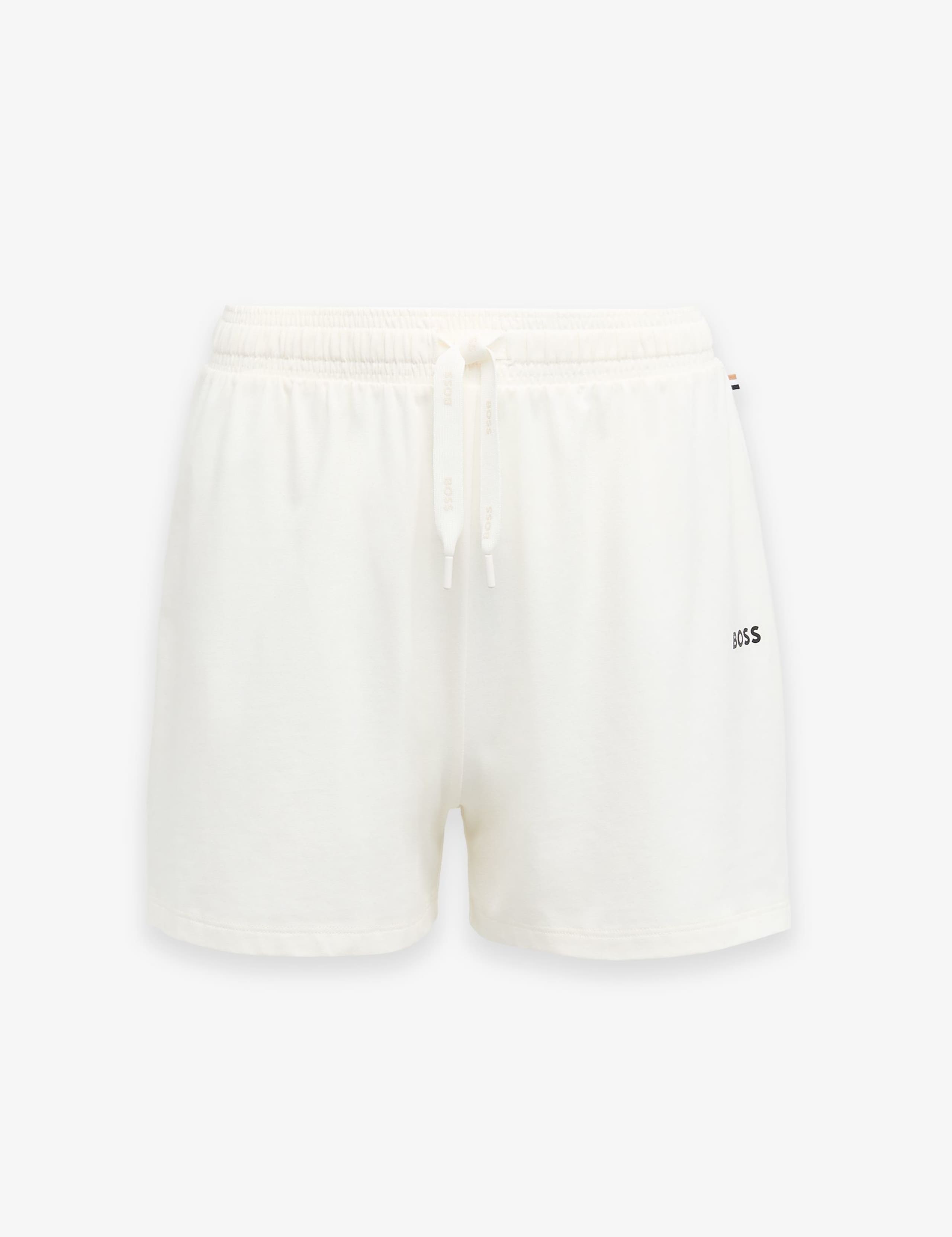 Cotton Rich Pyjama Shorts 1 of 3