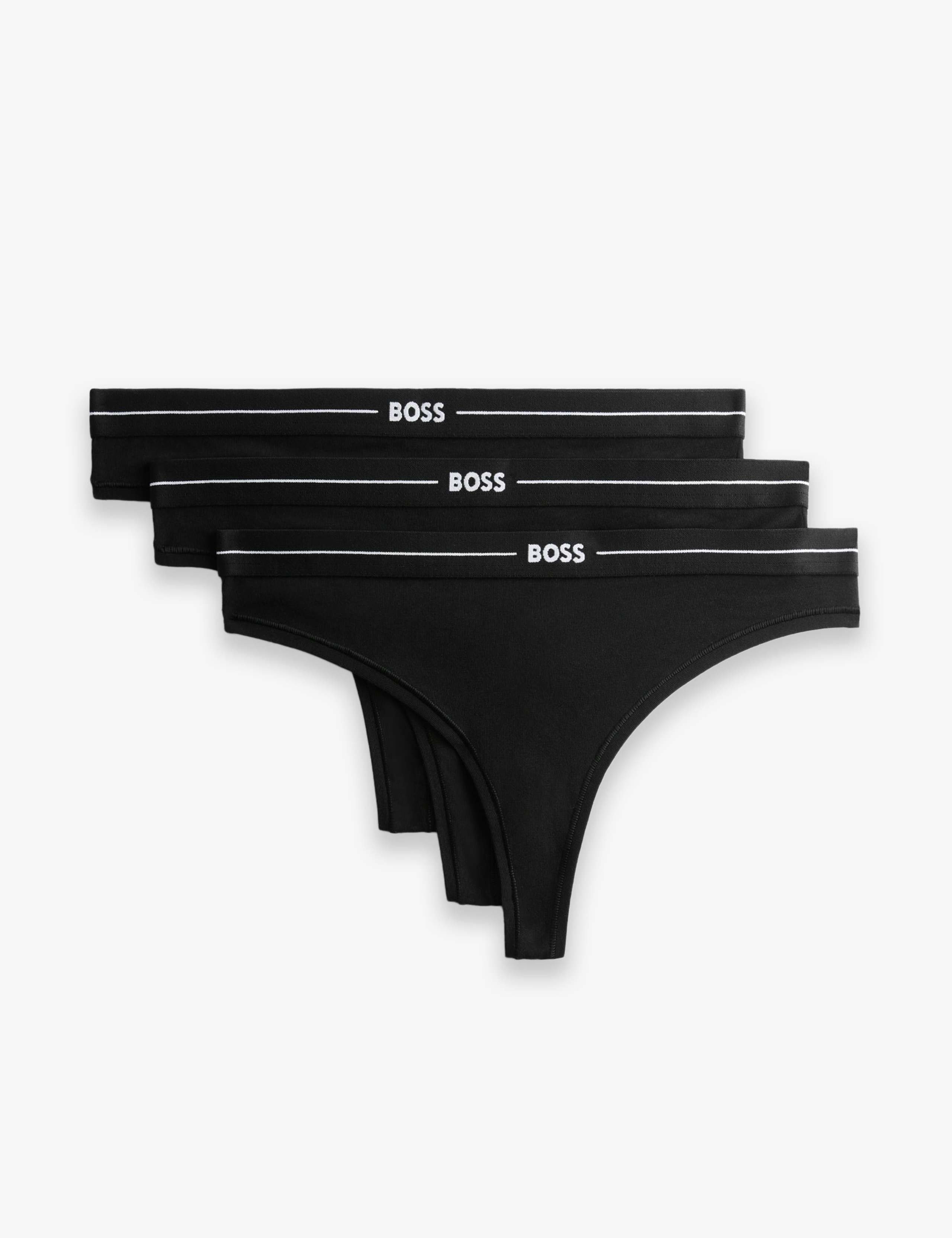 3pk Cotton Rich Thongs 1 of 2