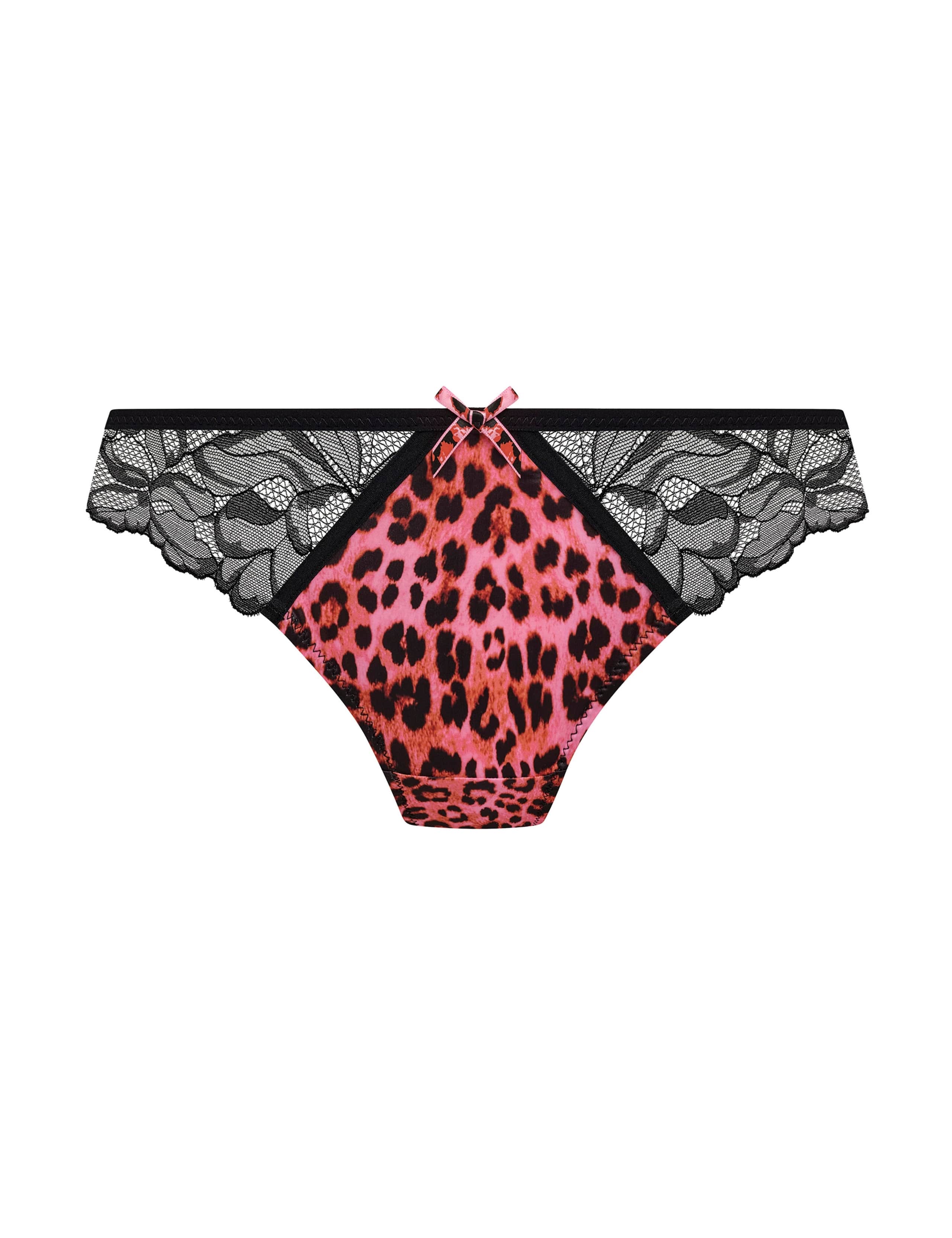 Cherish Me Leopard print Lace Thong 2 of 6