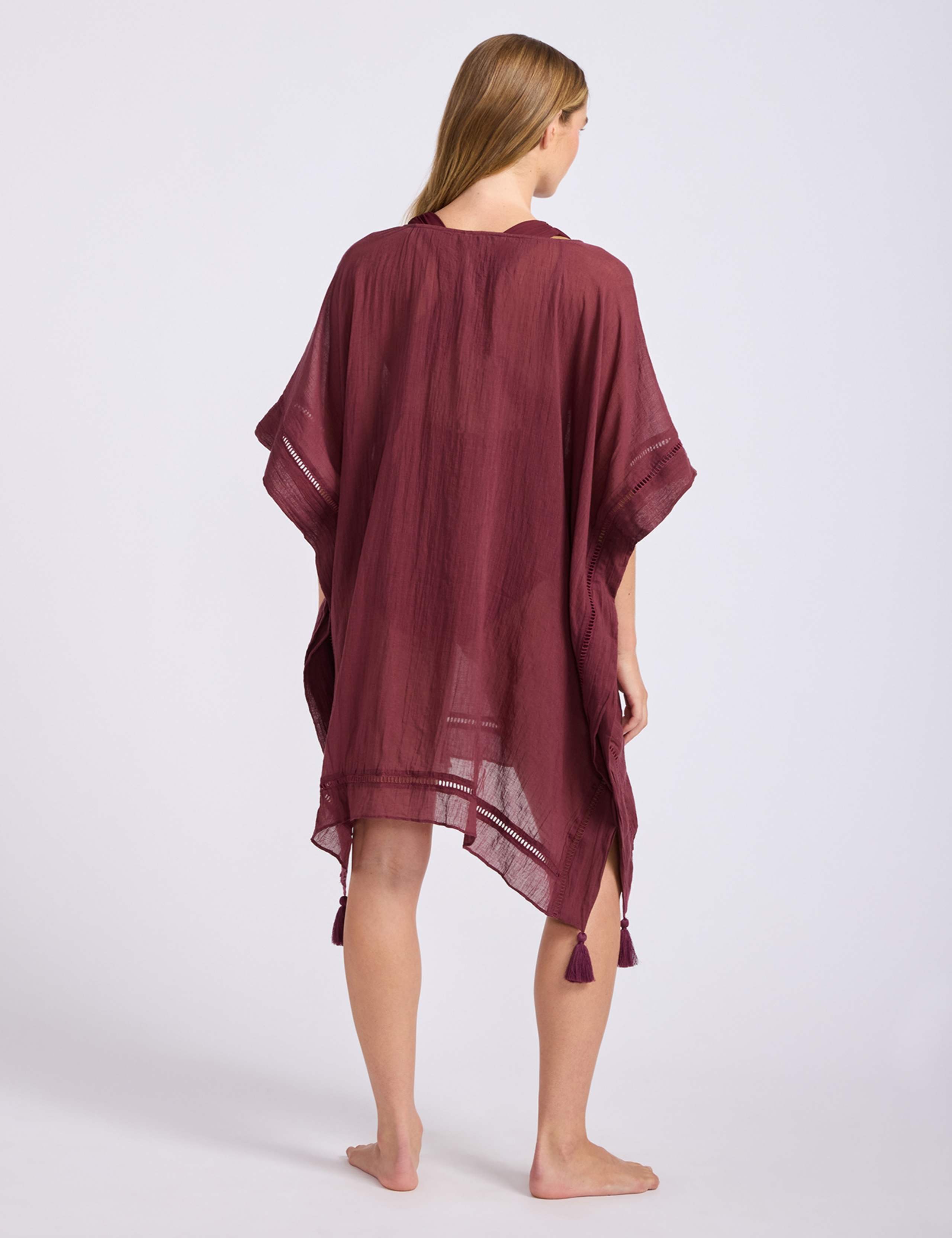 Pure Cotton Knee Length Kaftan 3 of 4