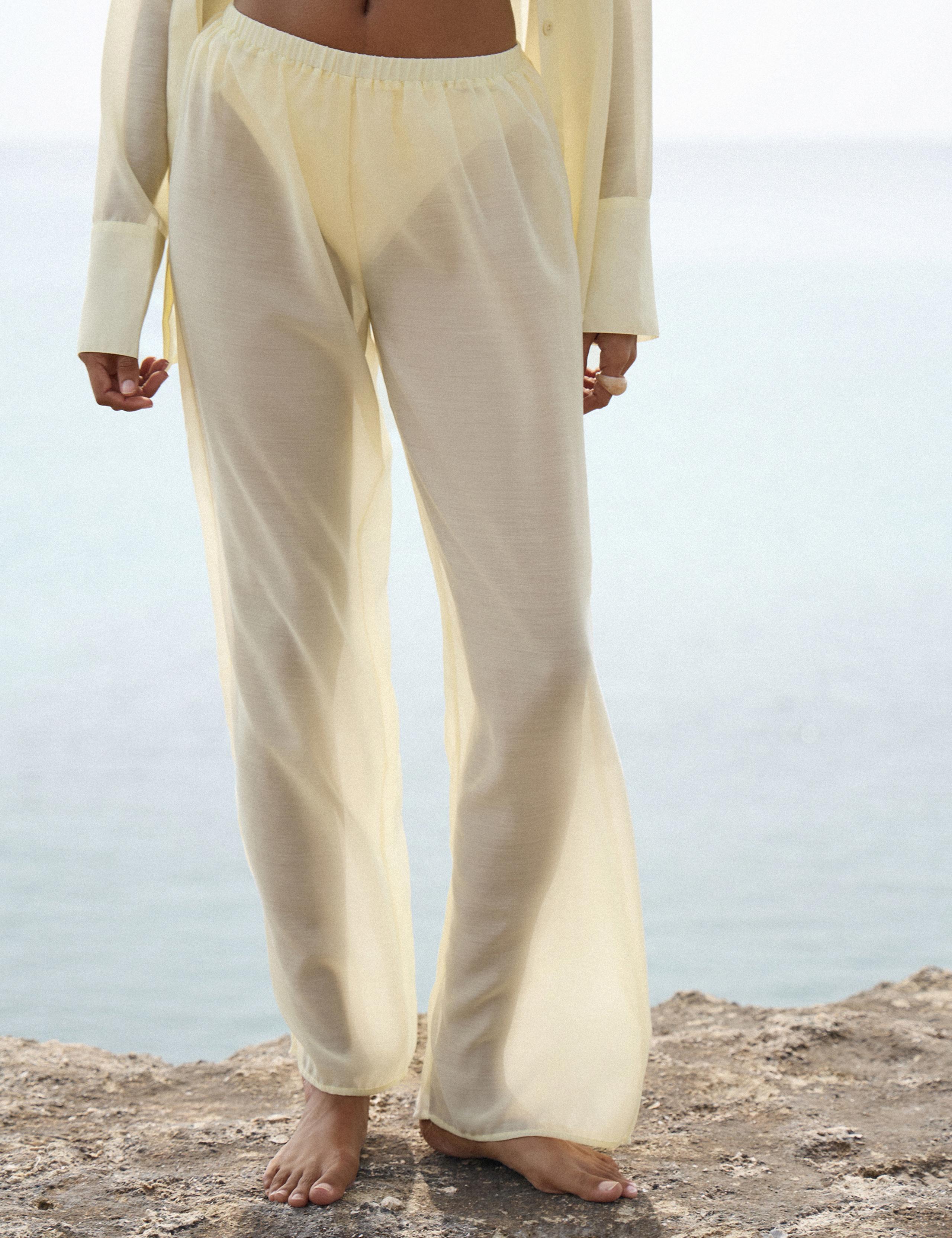 Collared Button Through Relaxed Beach Shirt 10 of 13