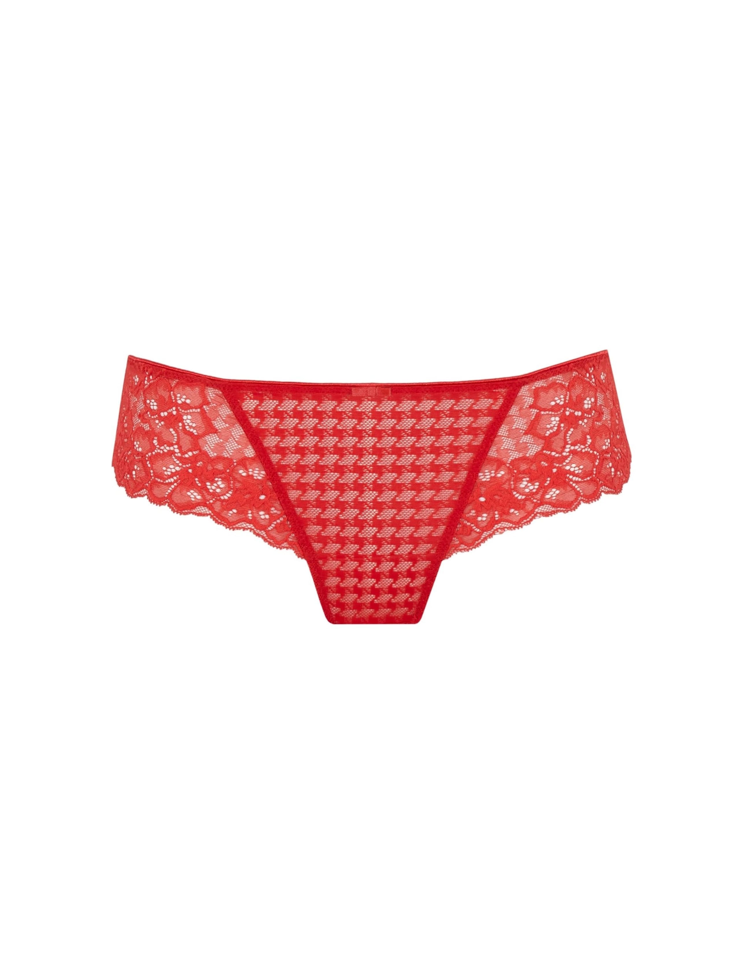 Envy Mesh & Lace Brazilian Knickers 2 of 4