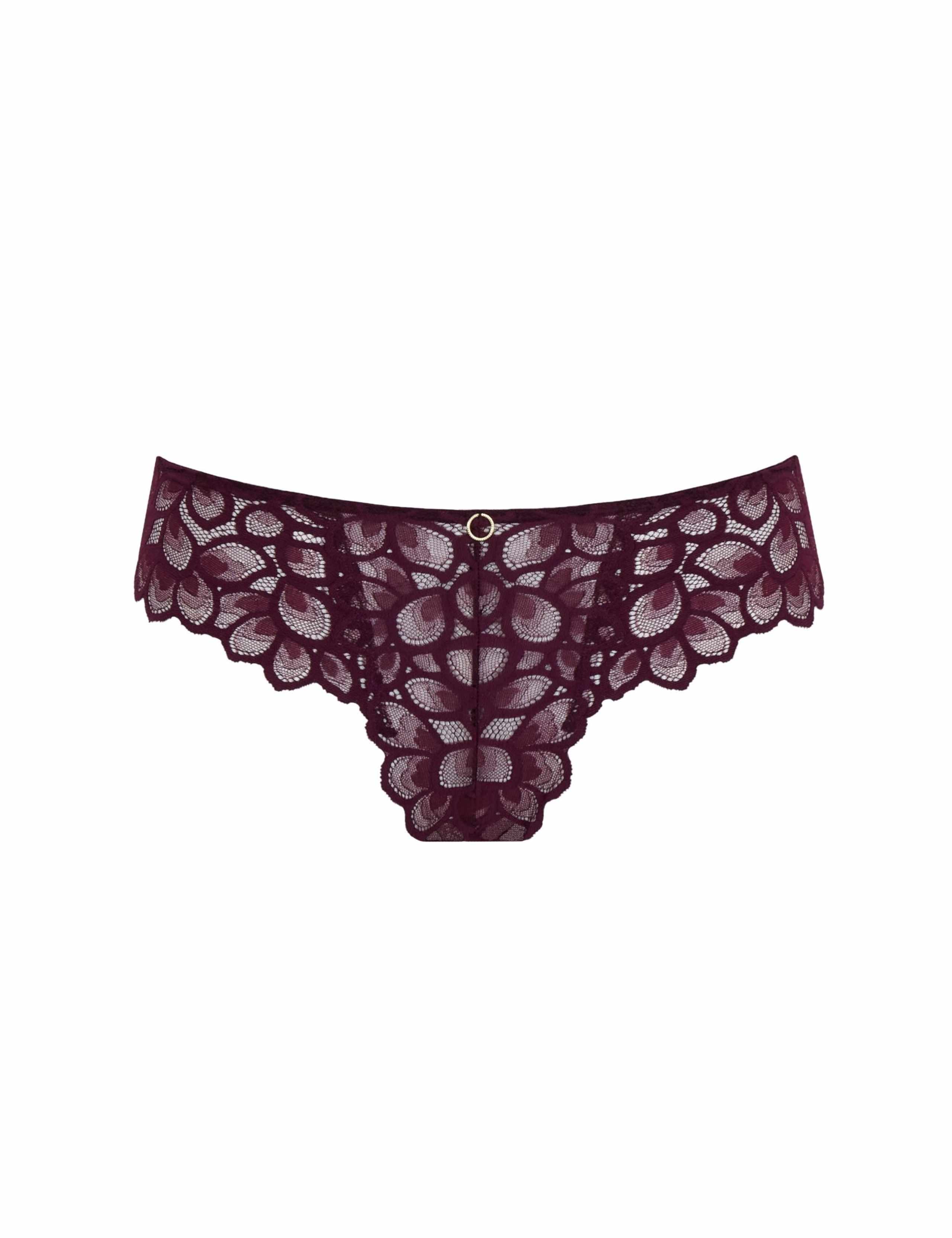 Allure Lace High Waisted Brazilian Knickers 2 of 6