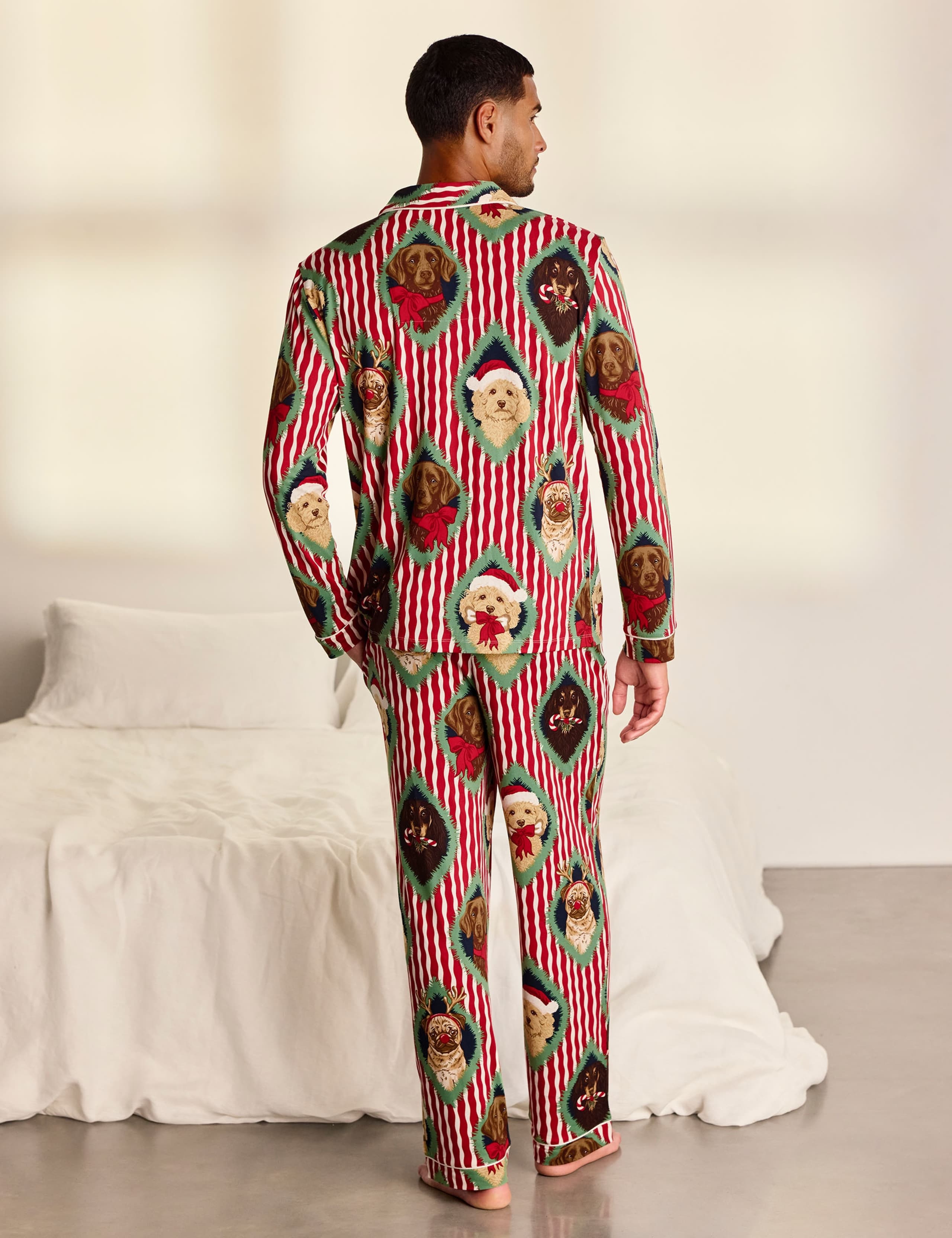 Family Christmas Dog Print
 Pyjama Set 2 of 7