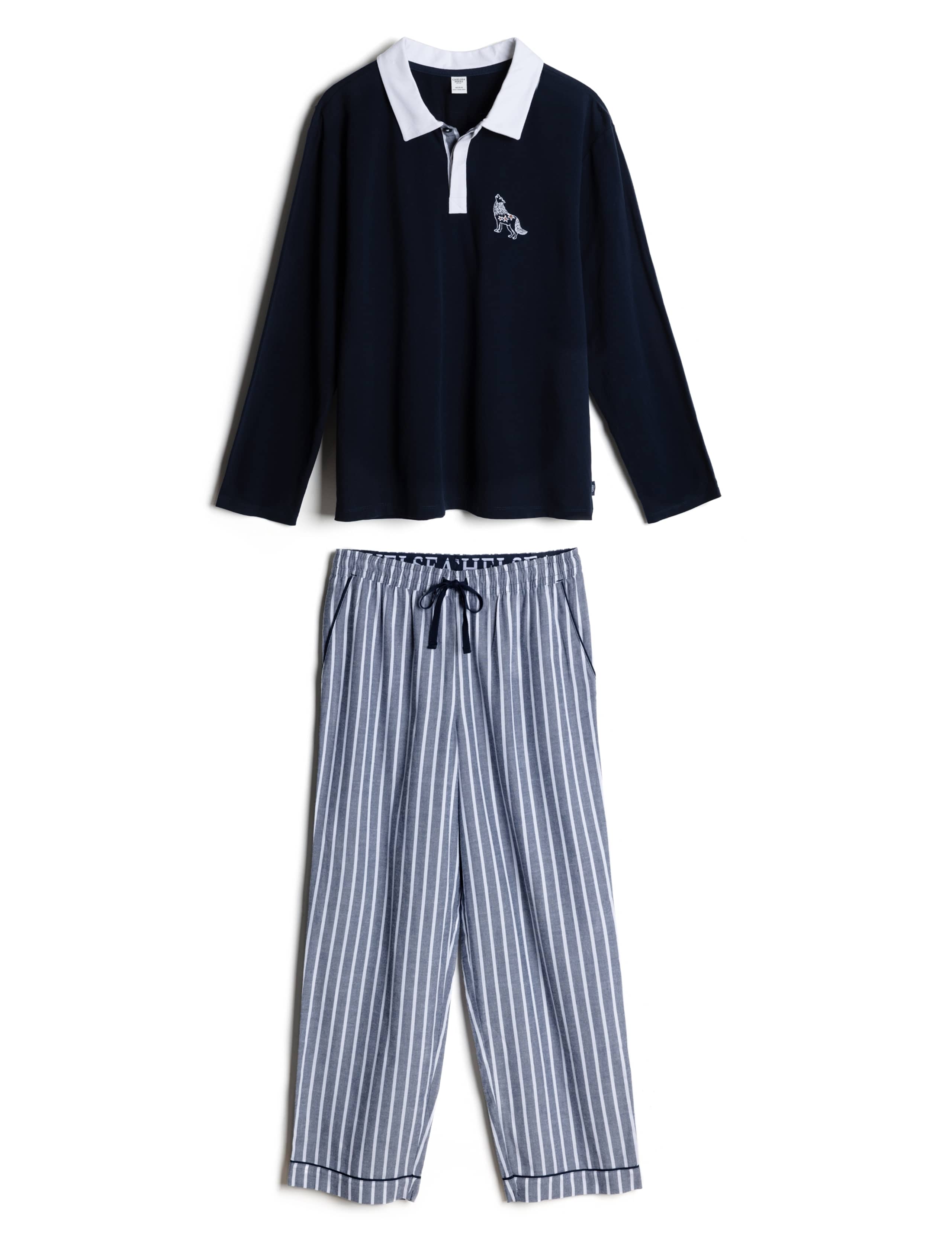 Cotton Rich Pyjama Set 2 of 8
