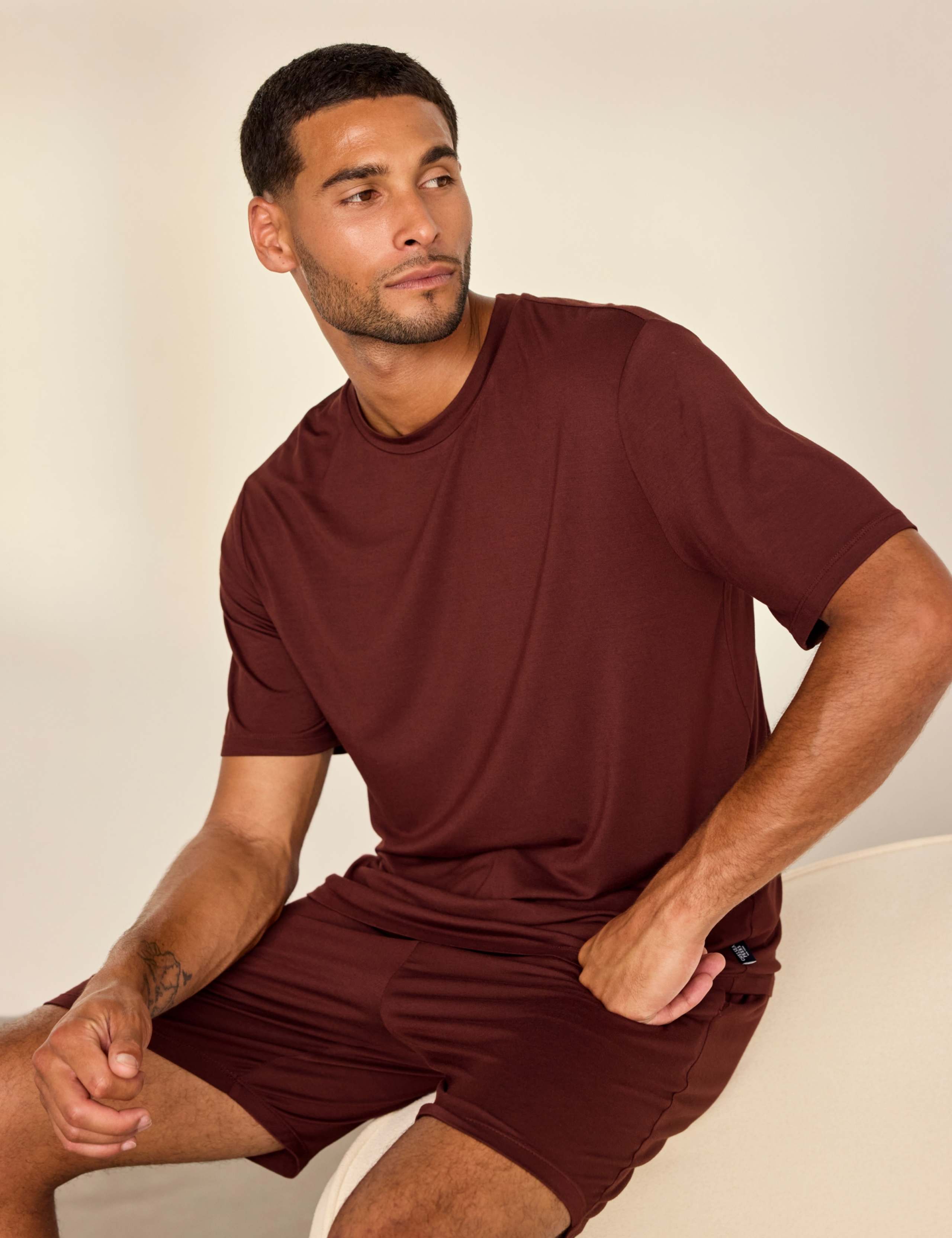 Short Crew Neck Pyjama Set 3 of 6
