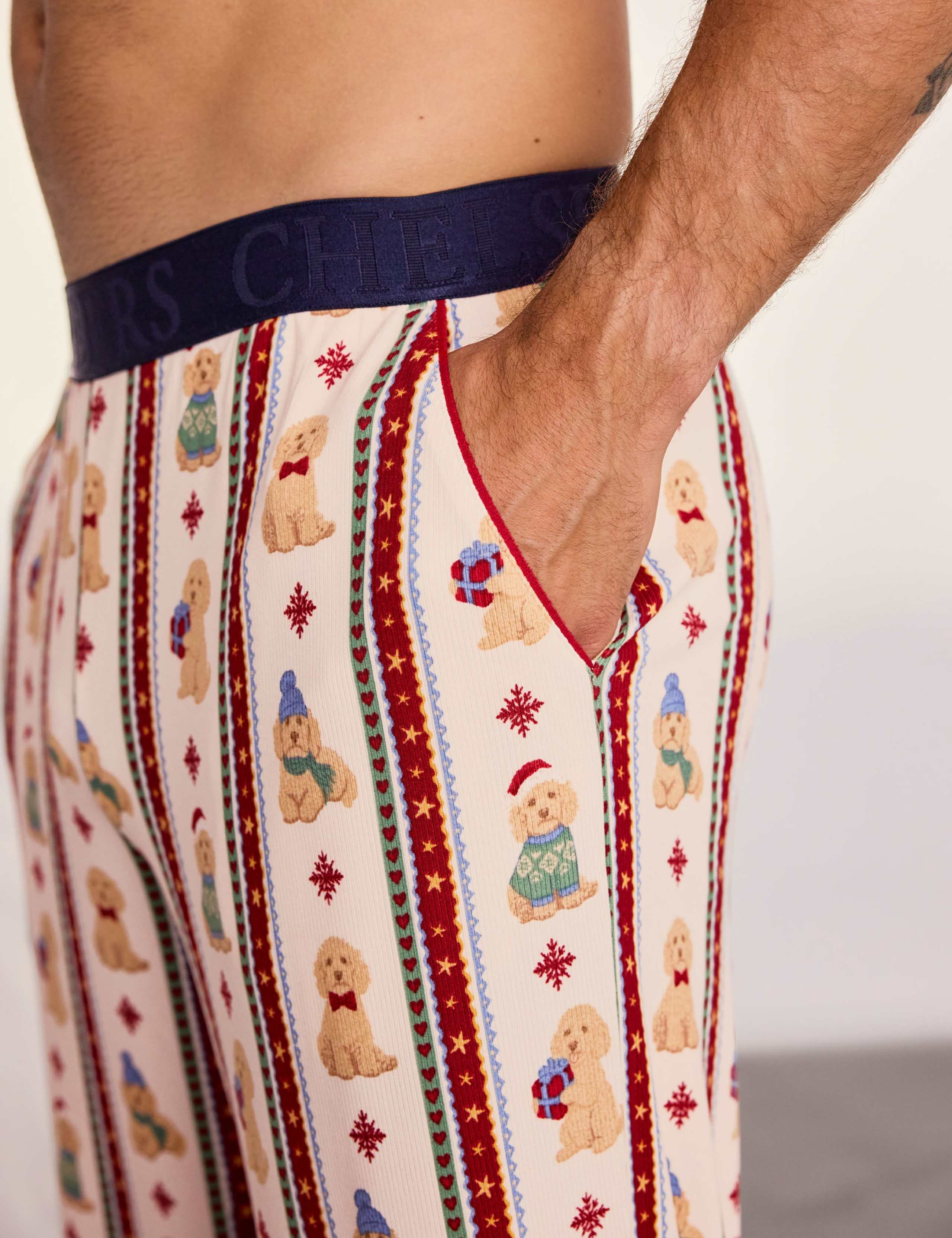 Family Christmas Dog Print
 Pyjama Bottoms 4 of 5