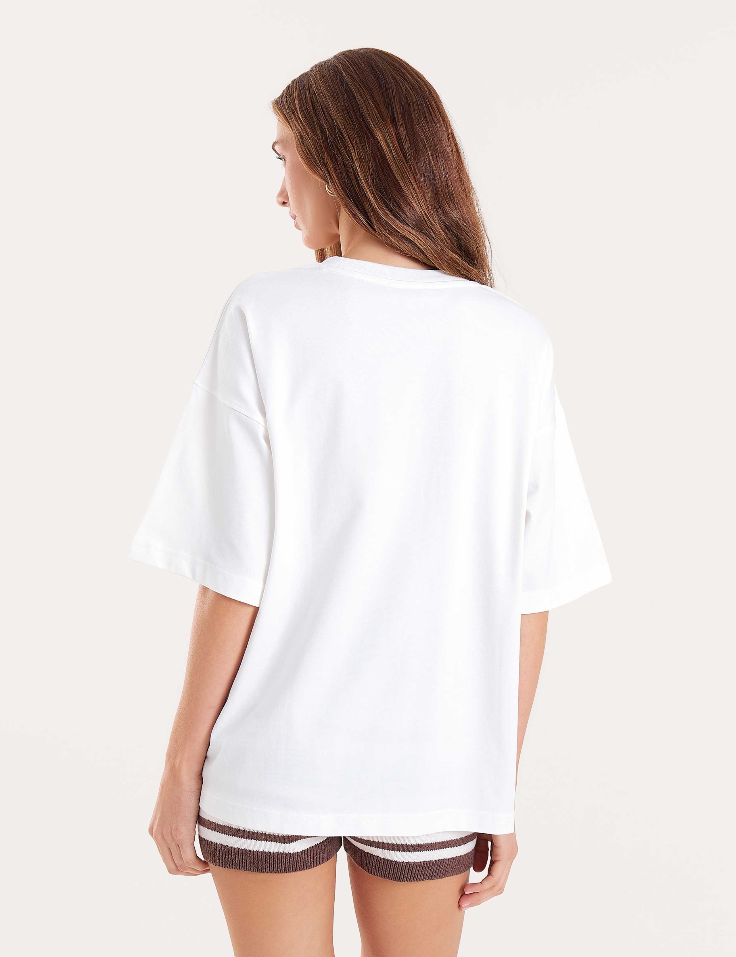 Pure Cotton Printed T-Shirt 4 of 5