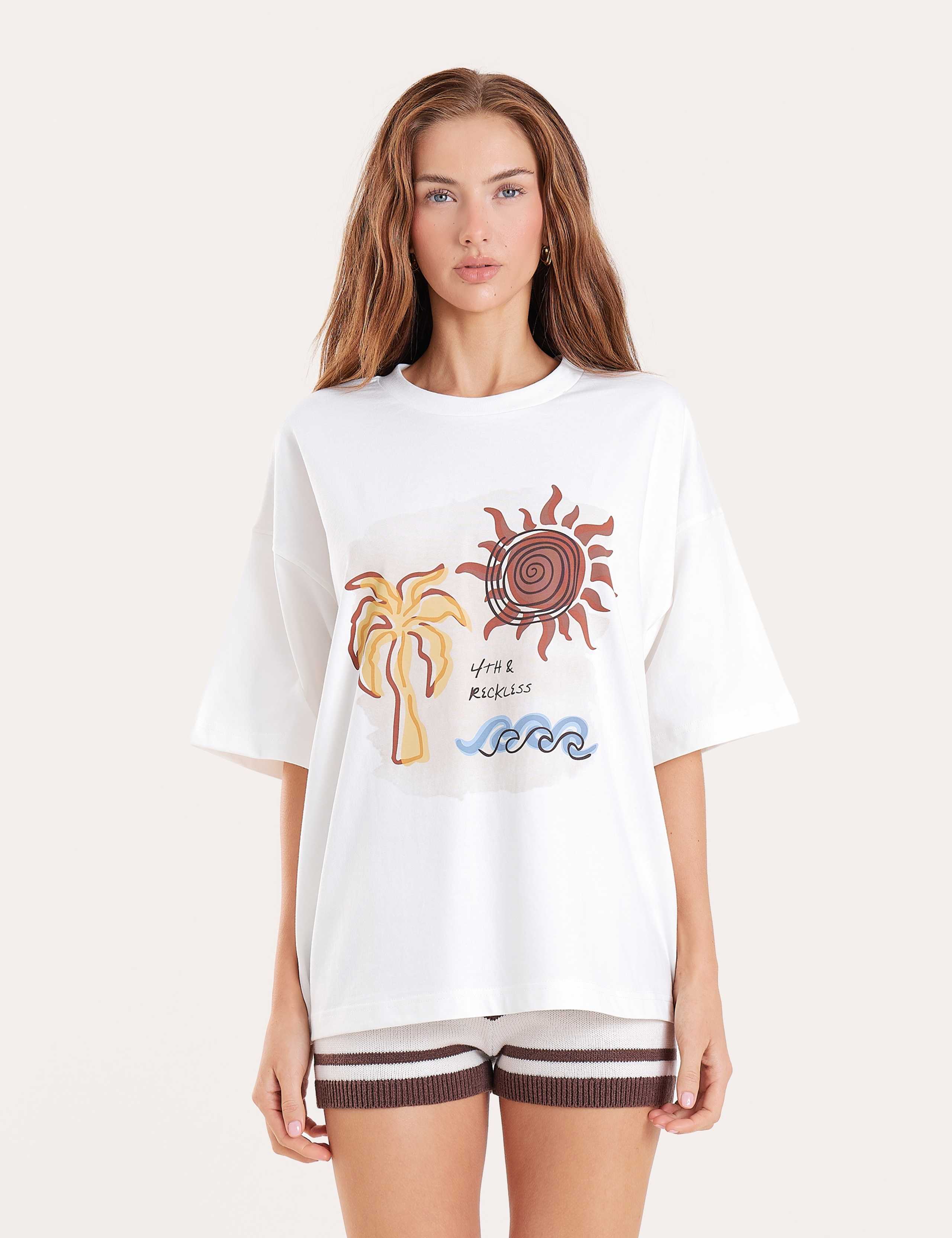 Pure Cotton Printed T-Shirt 5 of 5