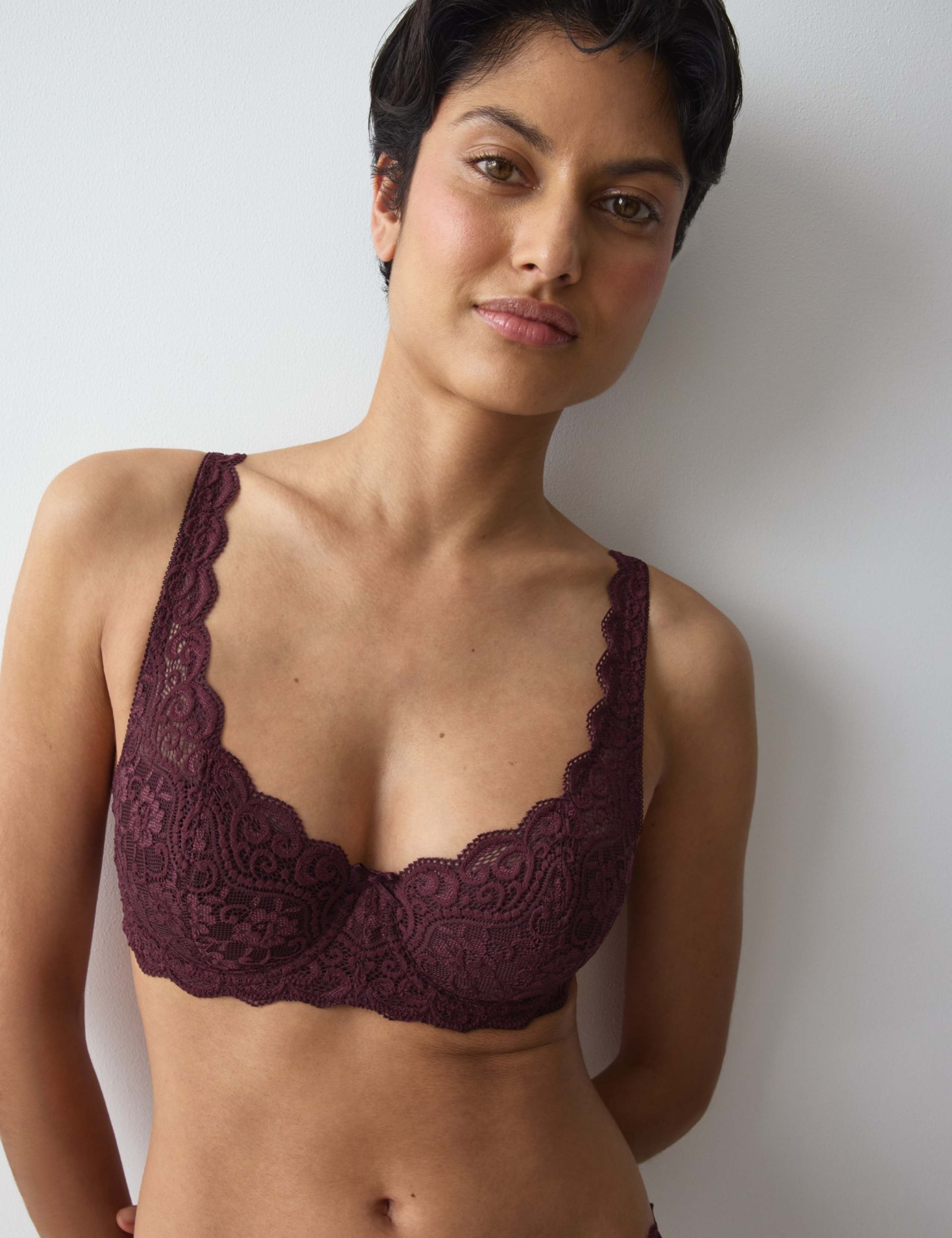 Amourette Lace WHP Wired Half Padded Bra A-E 6 of 7