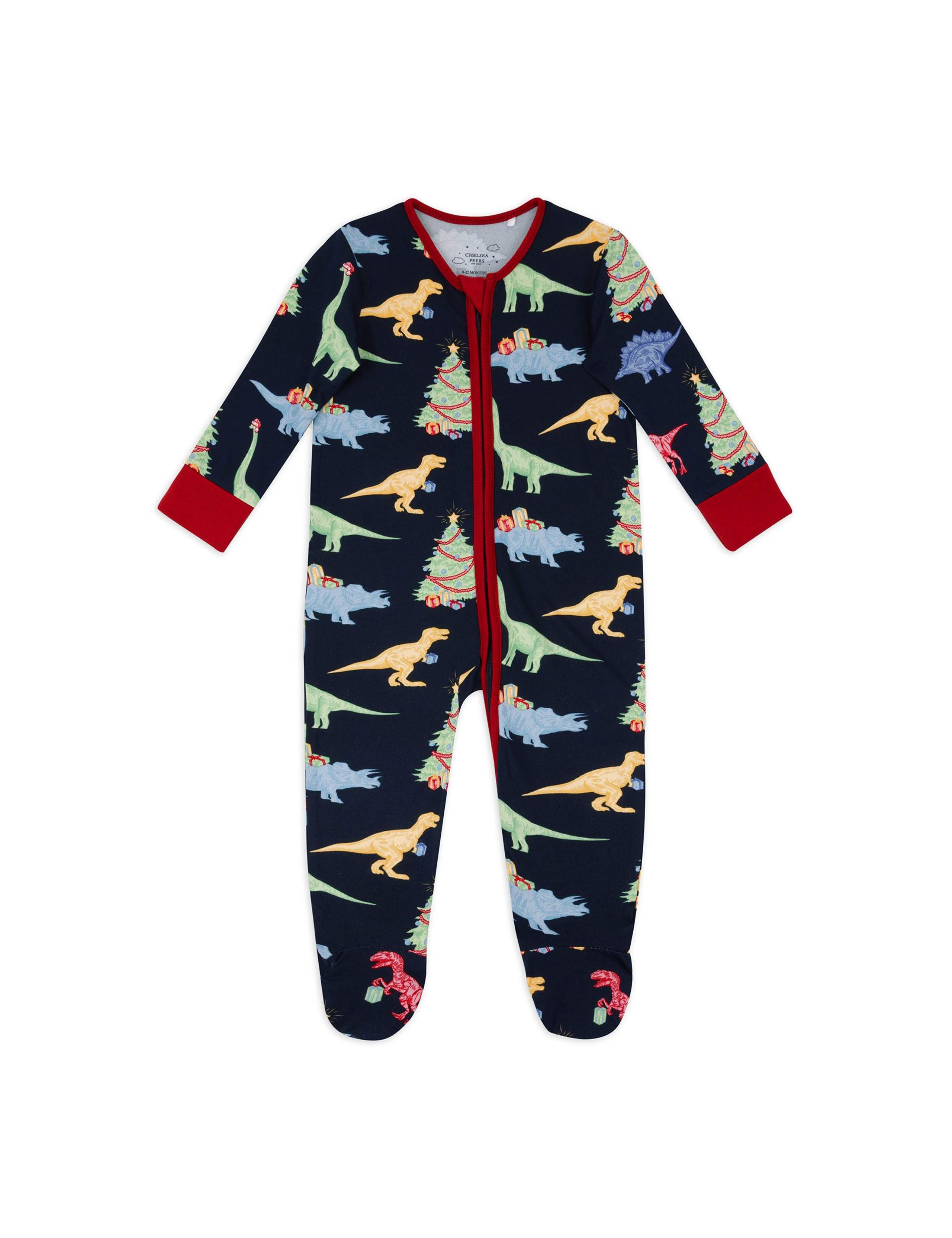 Family Christmas Sleepsuit (0-9 Mths) 1 of 3