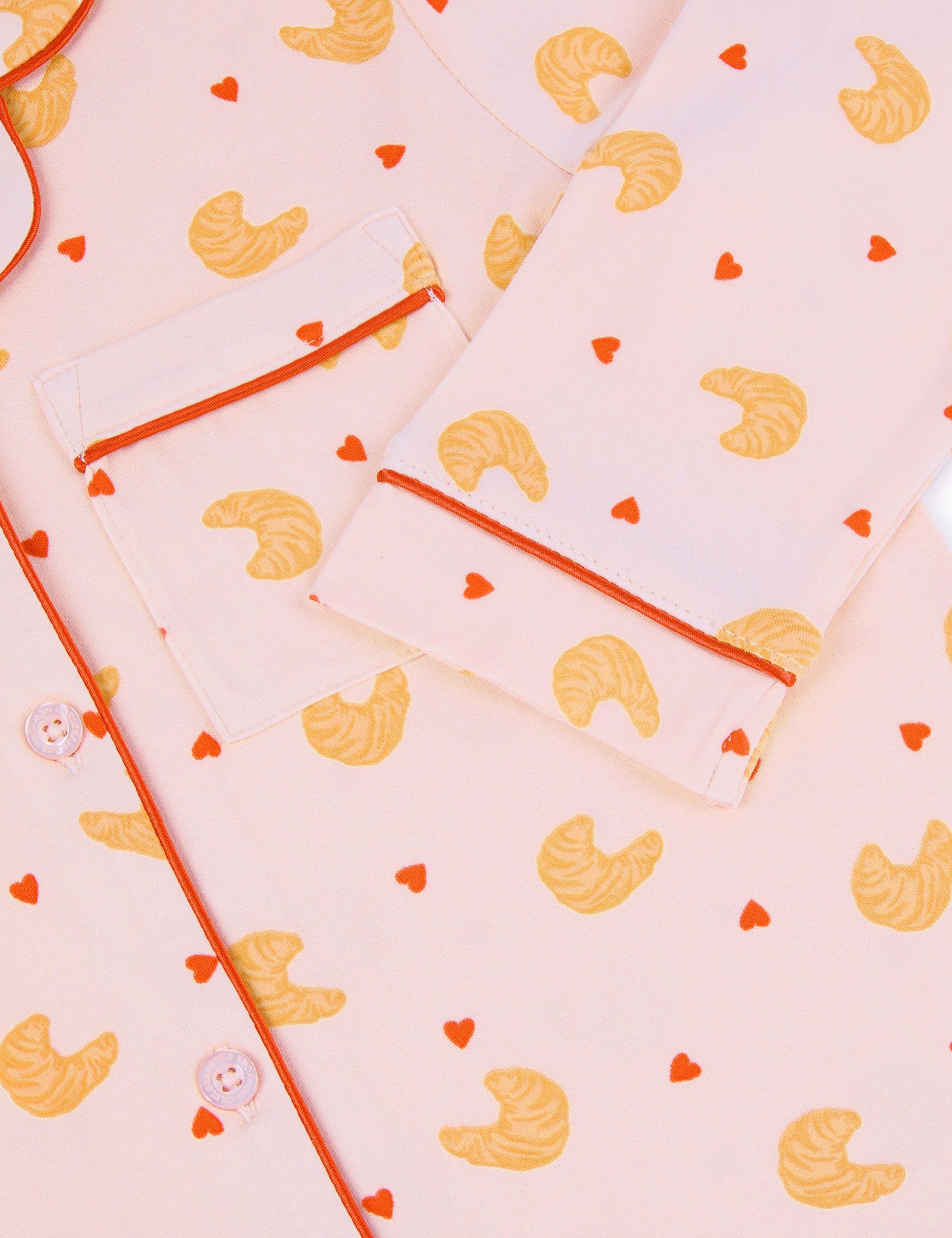 Heart Print Pyjamas (1-12 Yrs) 3 of 3