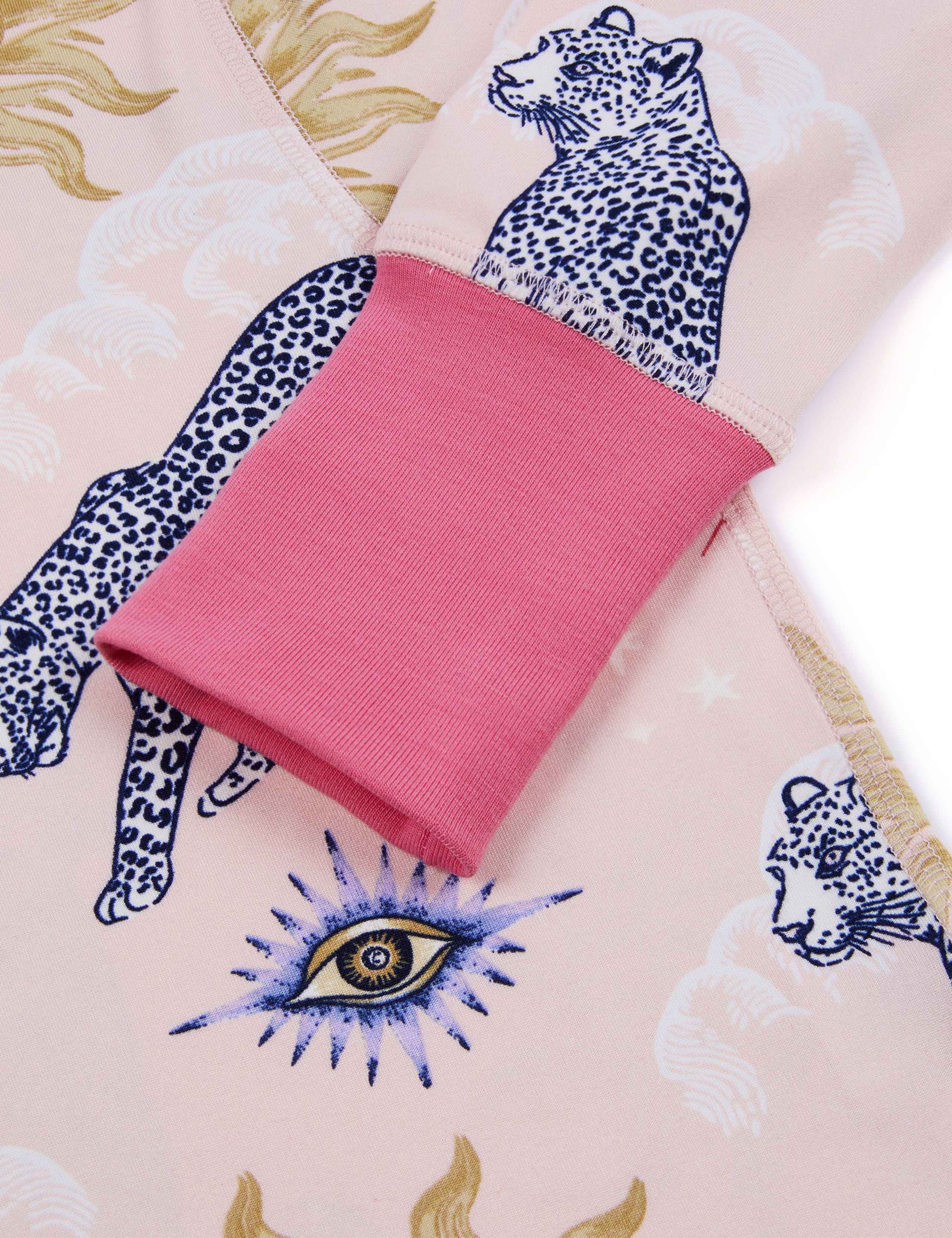 Crew Neck Printed Family Pyjama Set (1-12 Yrs) 2 of 3