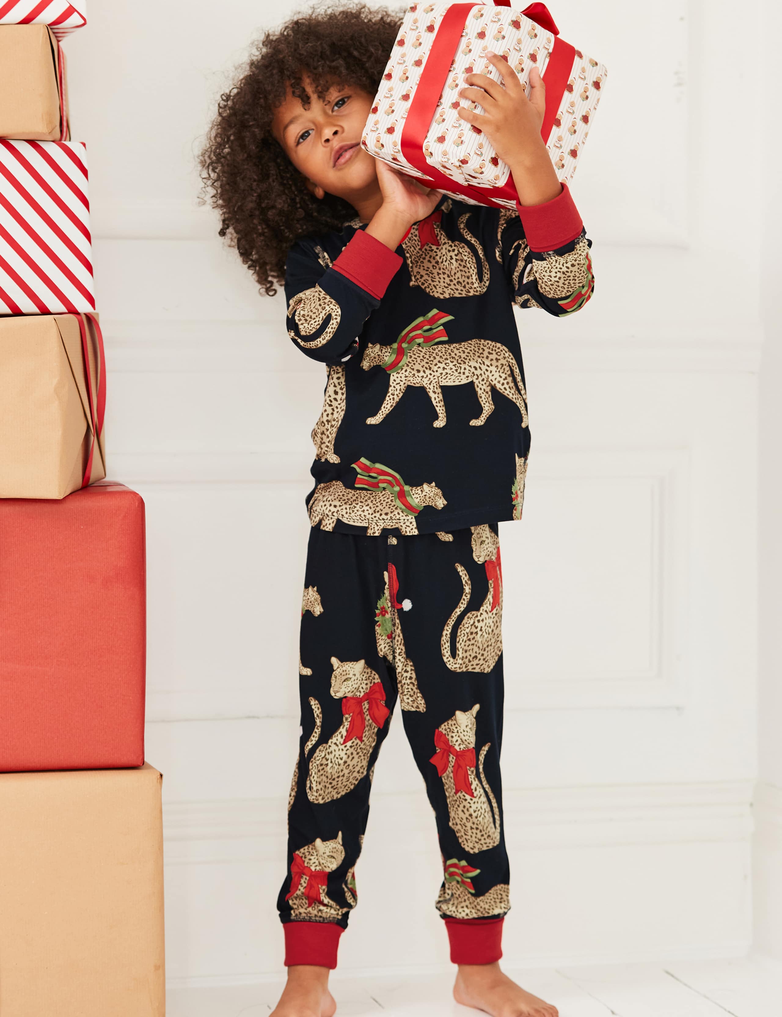 Crew Neck Printed Family Pyjama Set (1-12 Yrs) 3 of 11