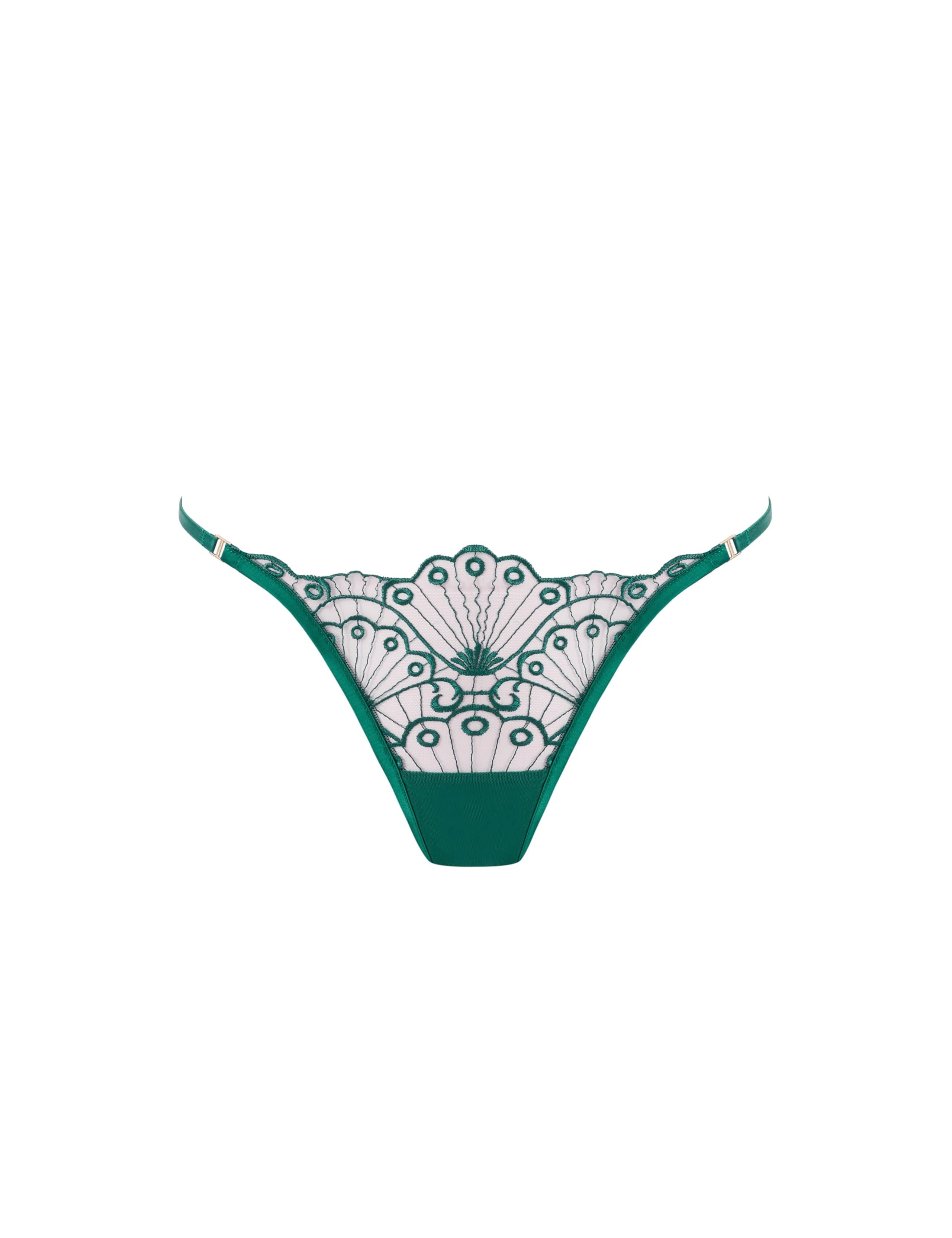 Jane Mesh & Embroidery Knickers 2 of 7