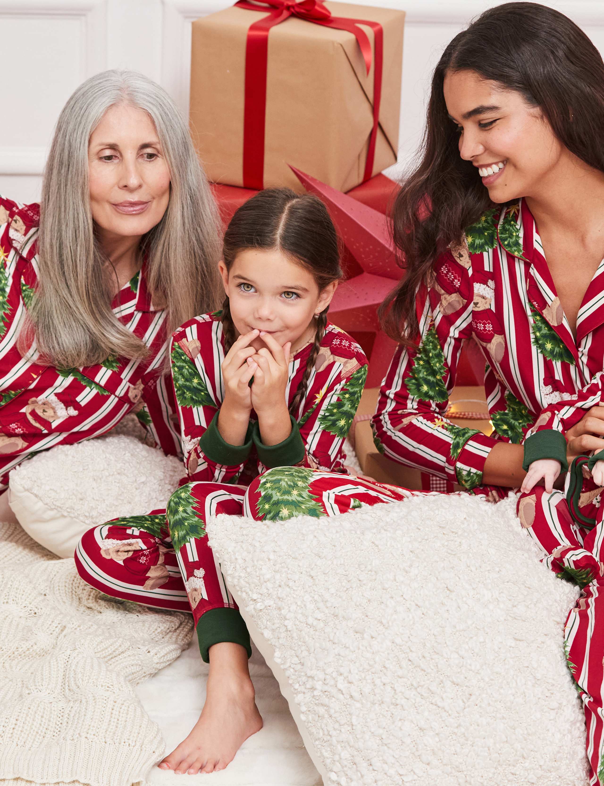 Crew Neck Printed Family Christmas Pyjama Set(1-12 Yrs) 9 of 11