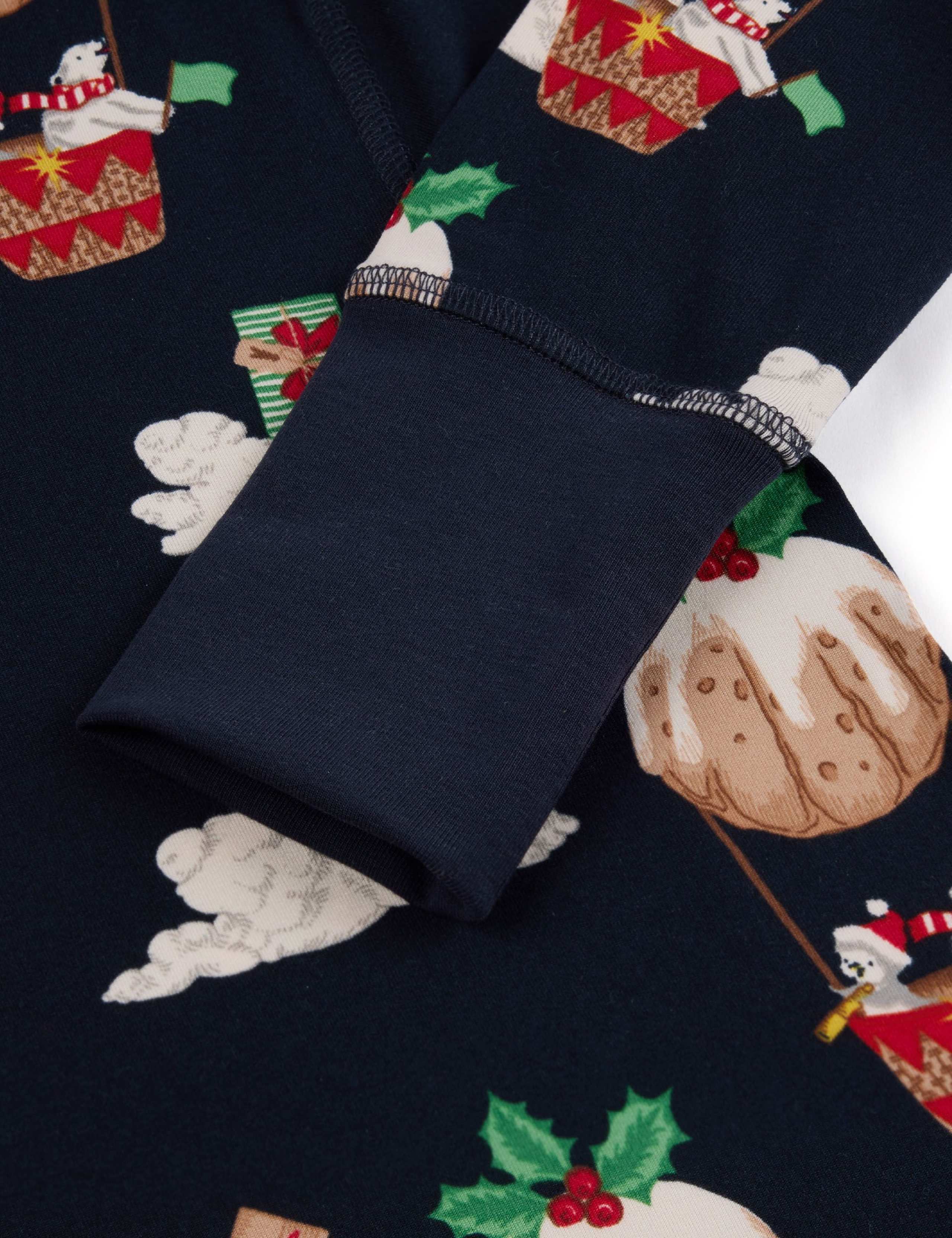 Crew Neck Printed Family Christmas Pyjama Set (1-12 Yrs) 2 of 3