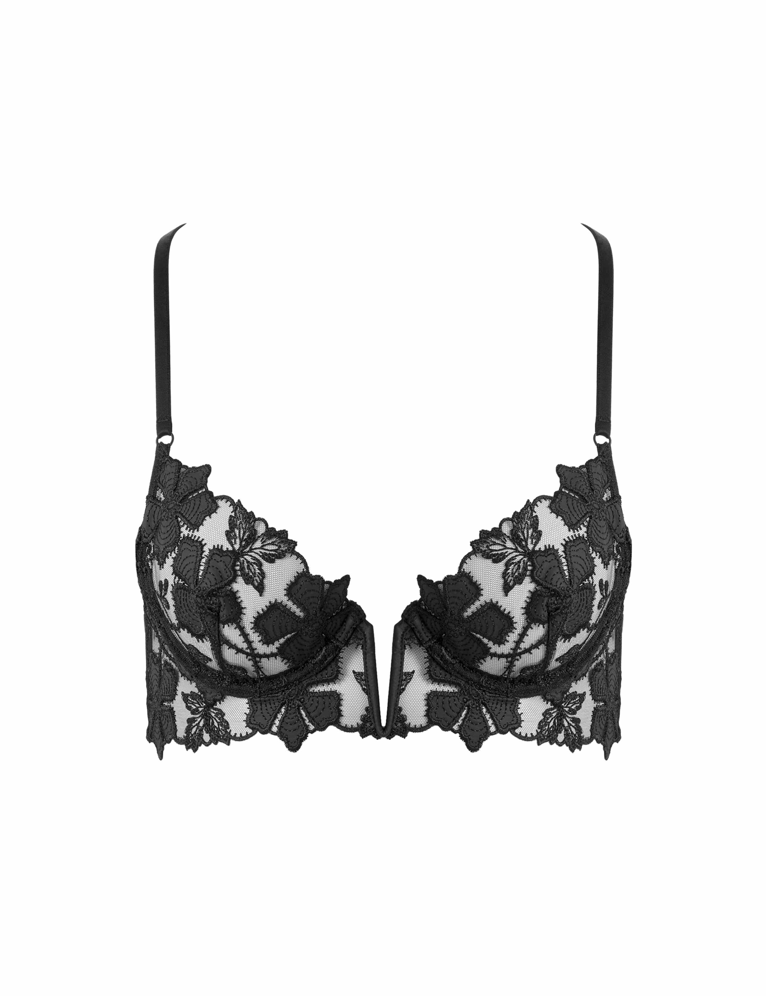 Alara Lace Wired Plunge Bra (A-E) 2 of 4