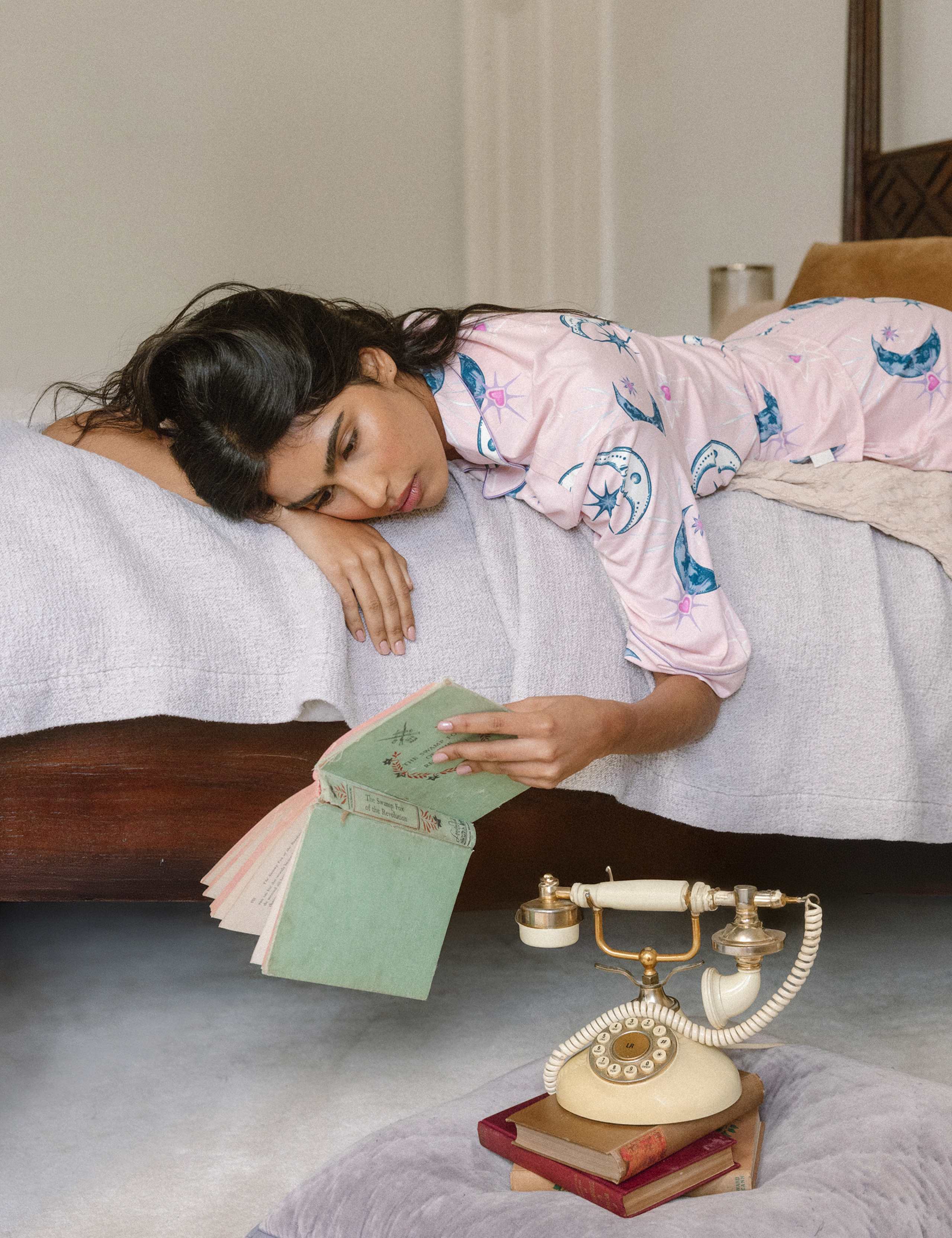 Moon Print Shortie Set 3 of 11