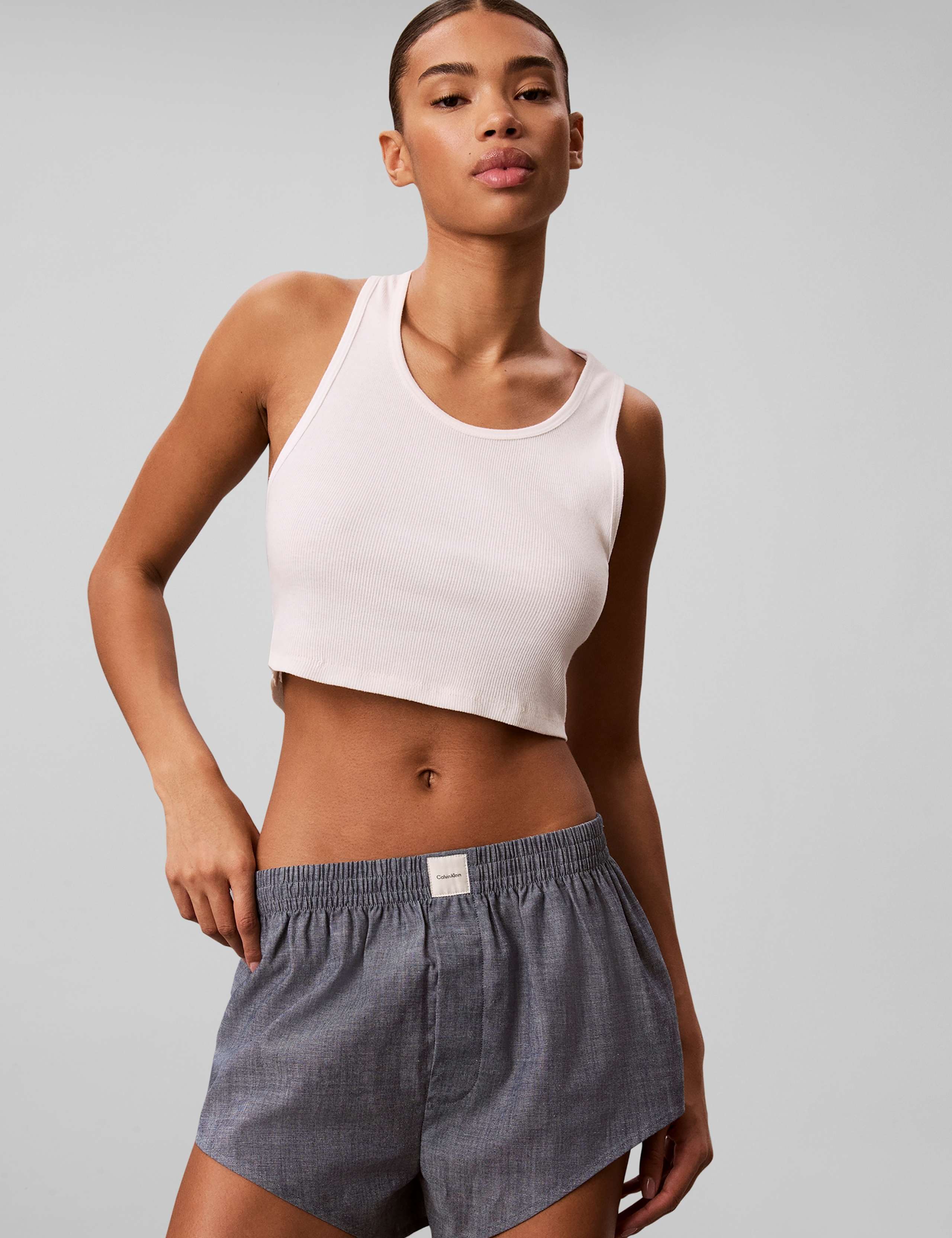Pure Cotton Chambray Shorts 4 of 7