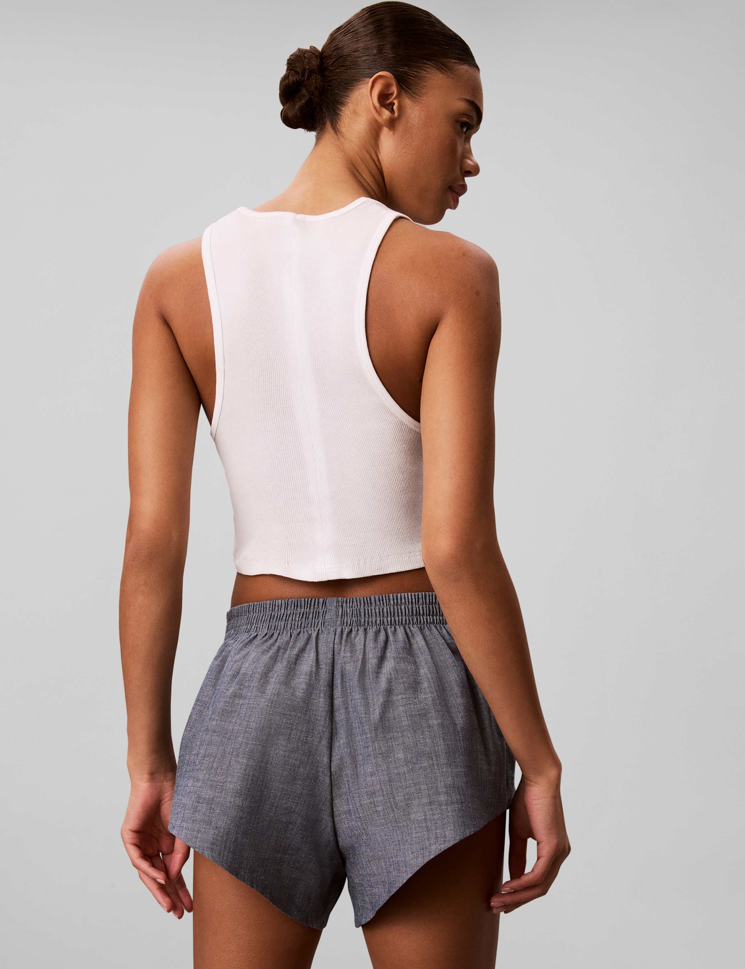 Pure Cotton Chambray Shorts 5 of 7