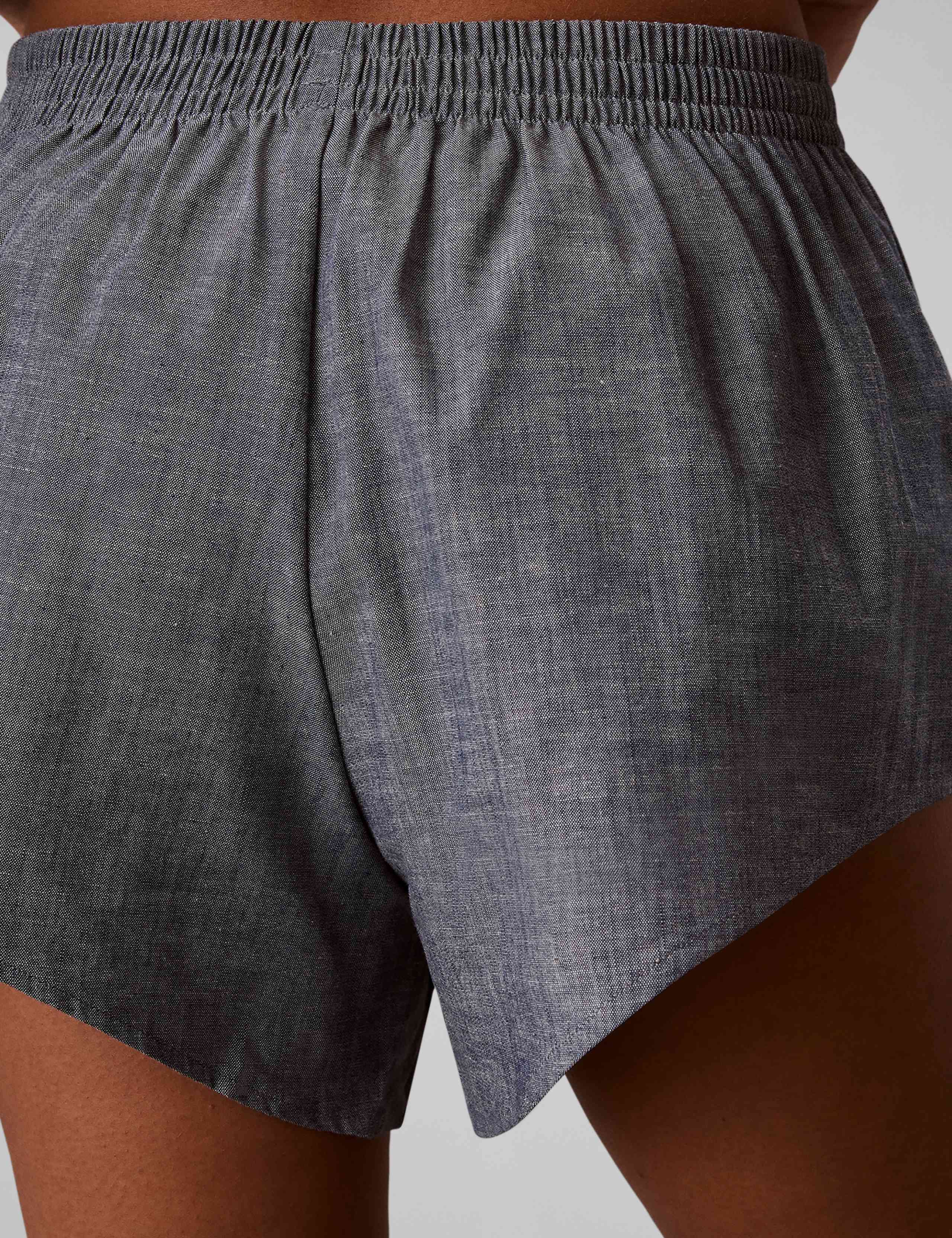 Pure Cotton Chambray Shorts 7 of 7
