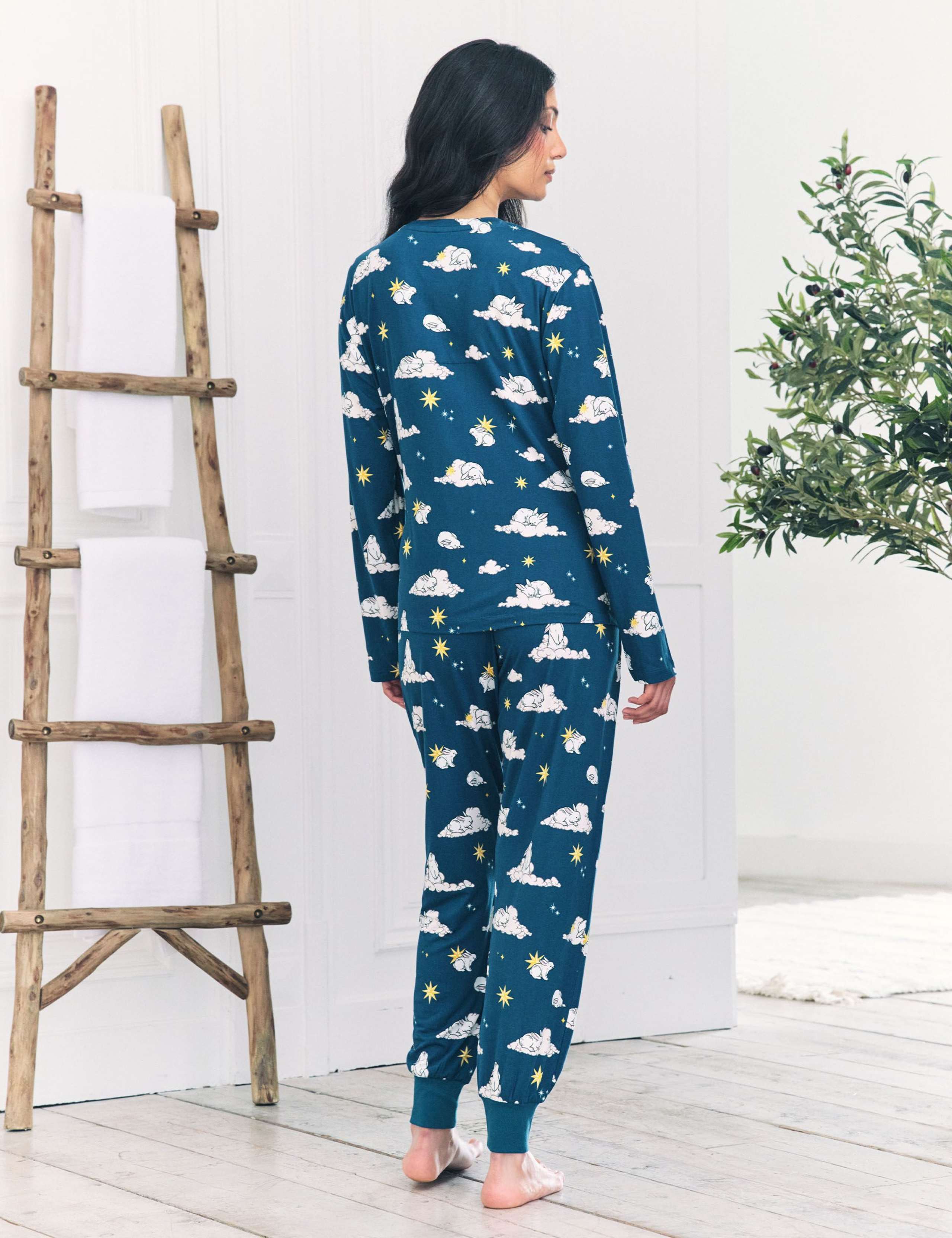 Bunny Print Maternity Pyjama Set 2 of 4