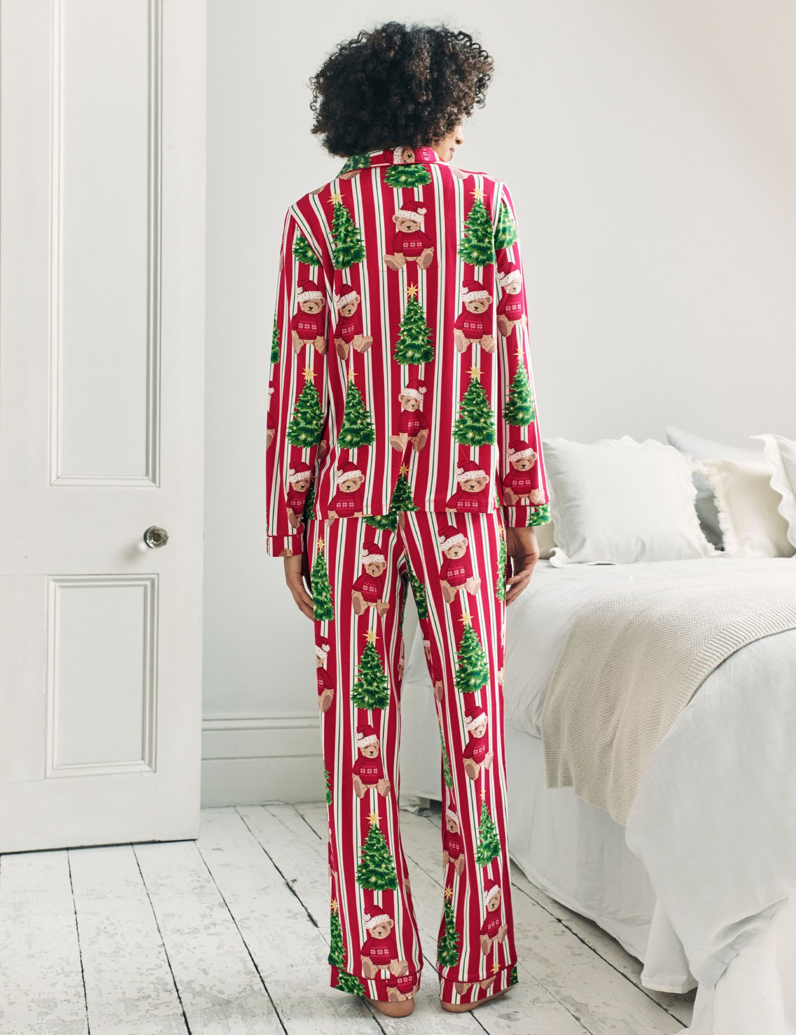 Christmas Print Pyjama Set 3 of 8