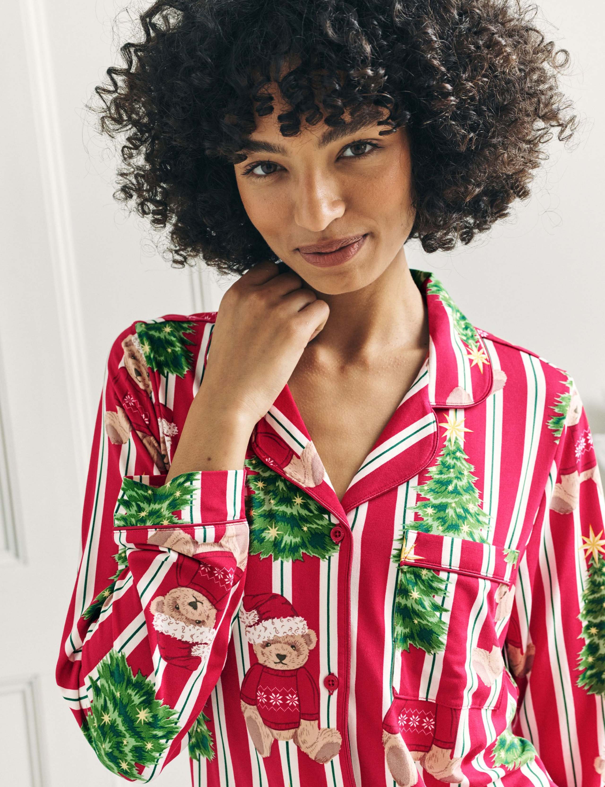 Christmas Print Pyjama Set 4 of 8