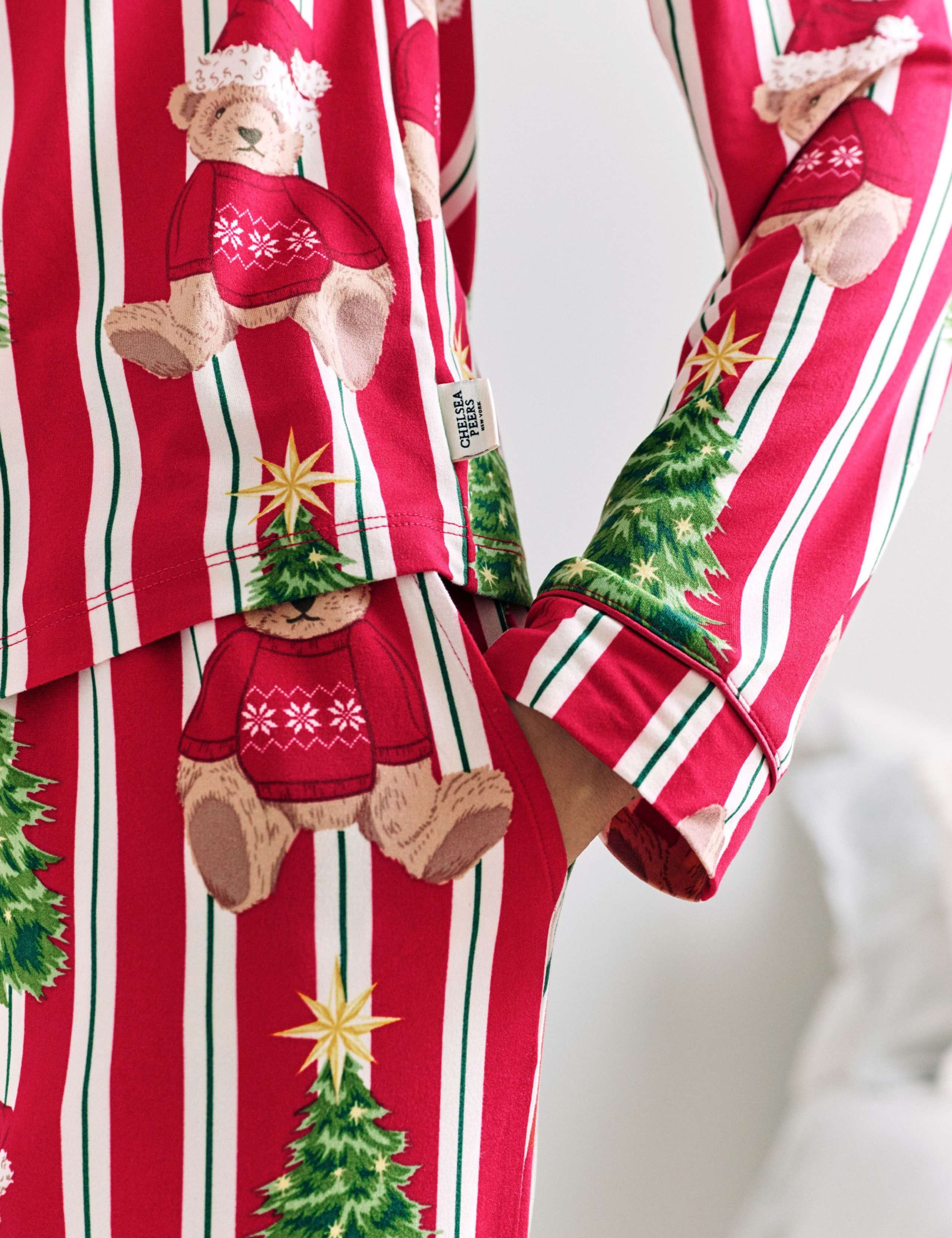 Bear Print Family Christmas Pyjama Set 8 of 13