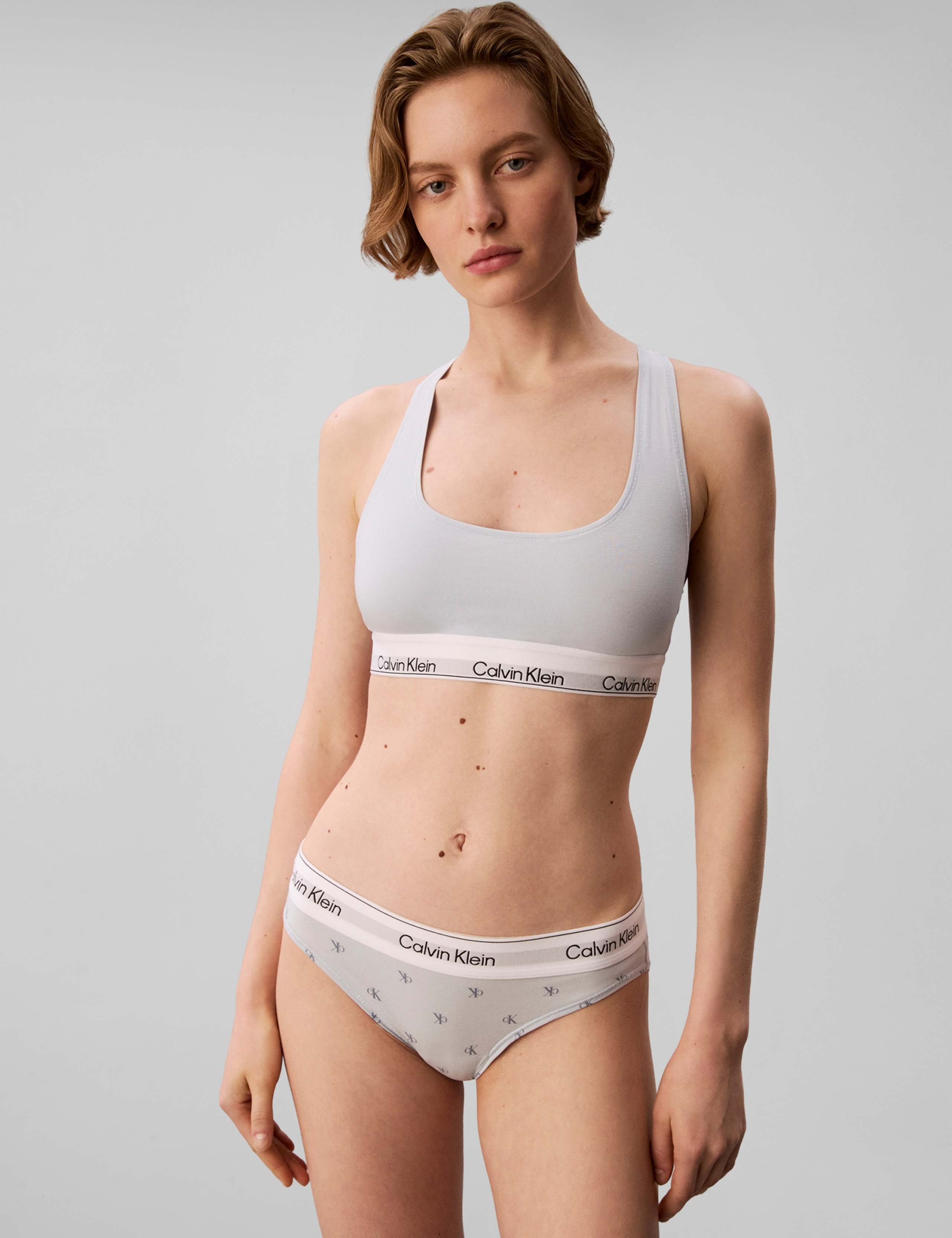 2 Pack Icon Cotton Modal Non Wired Bralettes 2 of 6